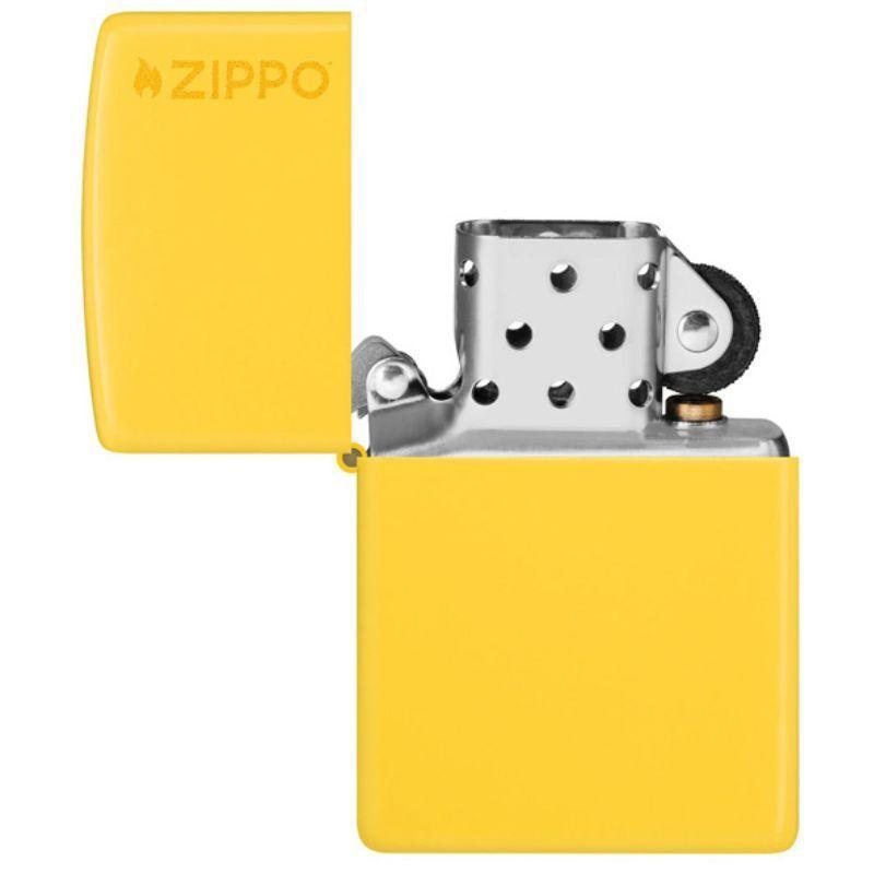 ENCENDEDOR ZIPPO ZP46019ZL CLASSIC SUNFLOWER WITH ZIPPO LOGO-2