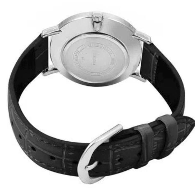 Reloj Casio Mujer Minimalista Cuero Negro LTP-VT01L-7B1-3