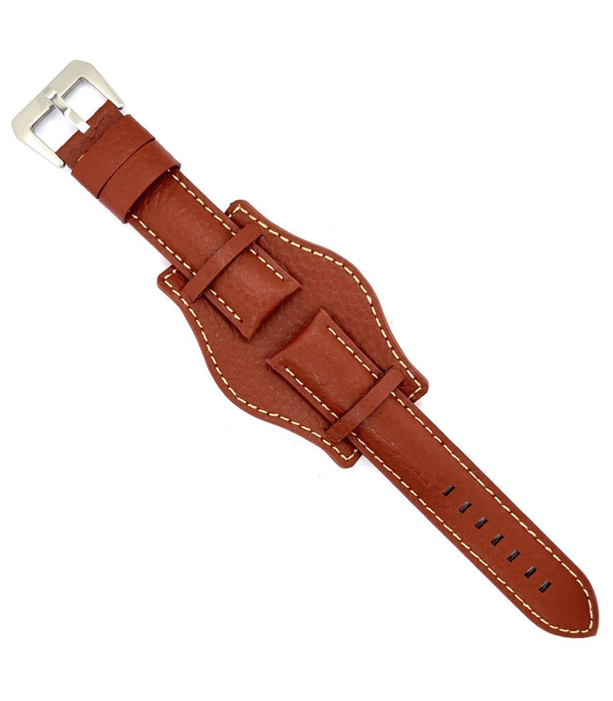 Correa De Reloj Diloy Tipo Bund 22 Mm,.-0