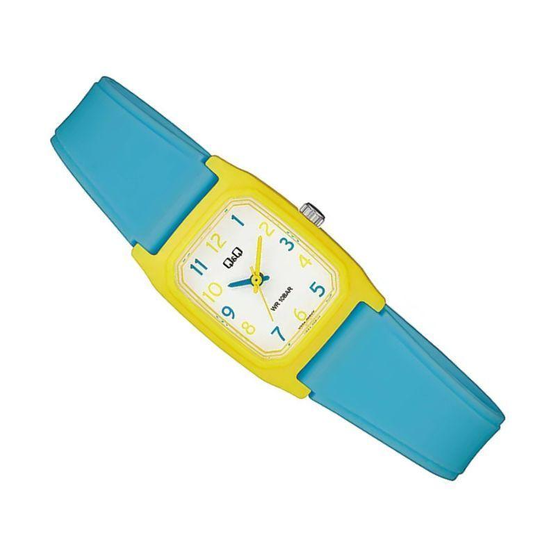 RELOJ Q&Q V33A-005VY AMARILLO/CELESTE-2