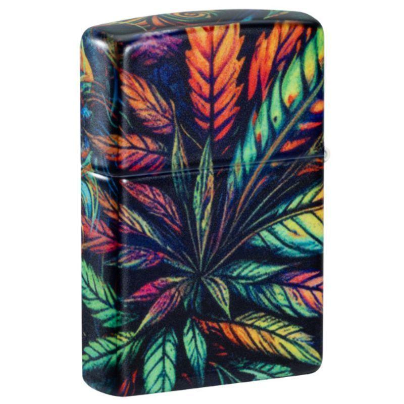ENCENDEDOR ZIPPO Cannabis Camo Design ZP46594-1