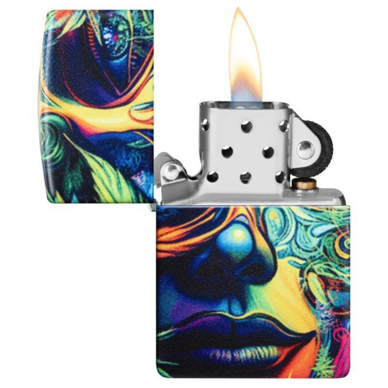 ENCENDEDOR ZIPPO Cannabis Camo Design ZP46594-2