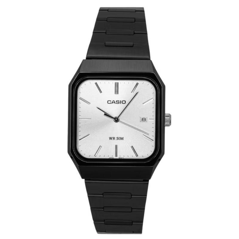 Reloj Analógico Casio MTP-B185B-7AV Plateado Hombre-0