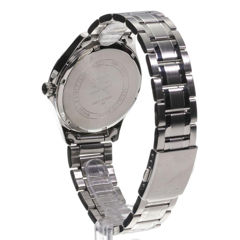 Reloj Casio Análogo MTP-M110D-1AV Moonphase Acero -2
