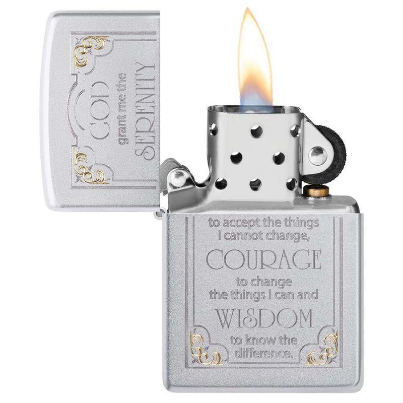 Encendedor Zippo: Oración de la Serenidad ZP28458-2