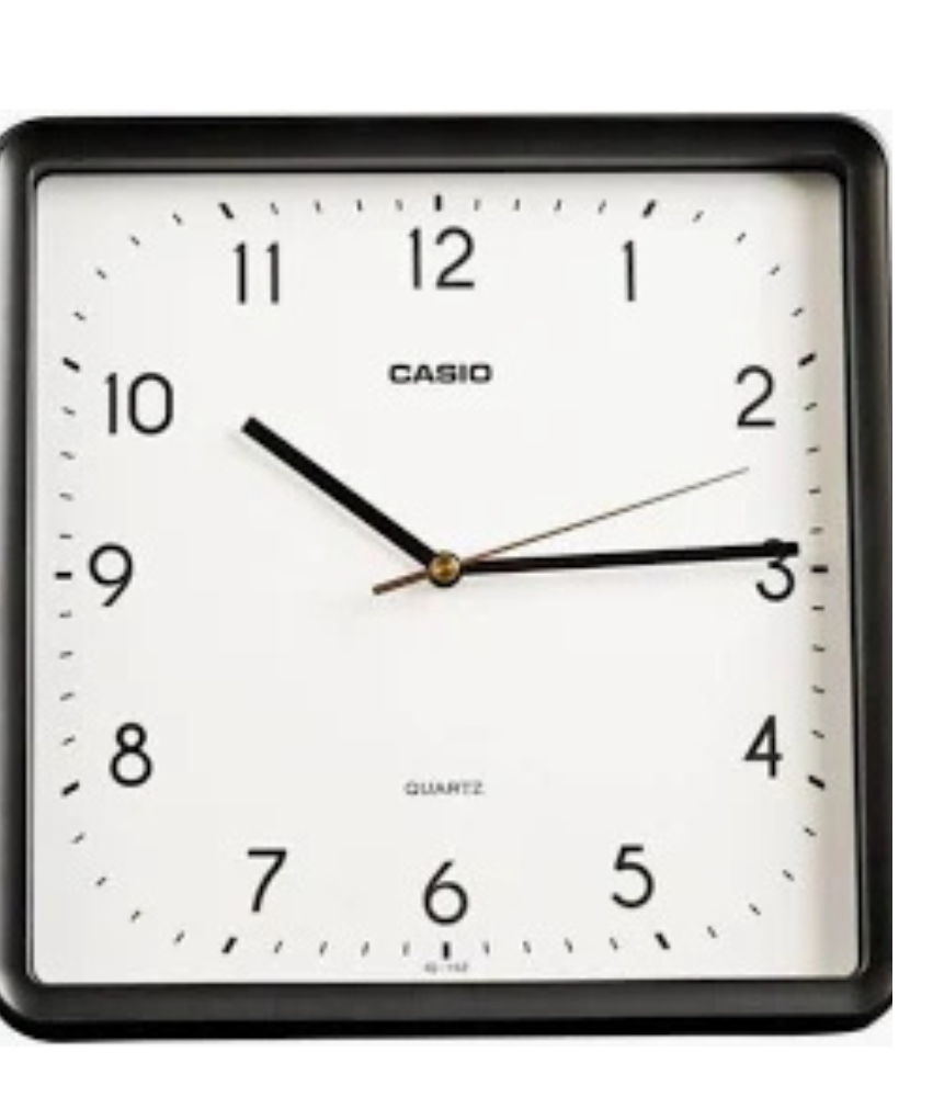 Reloj Casio De Pared Mural Iq-152-1df-0