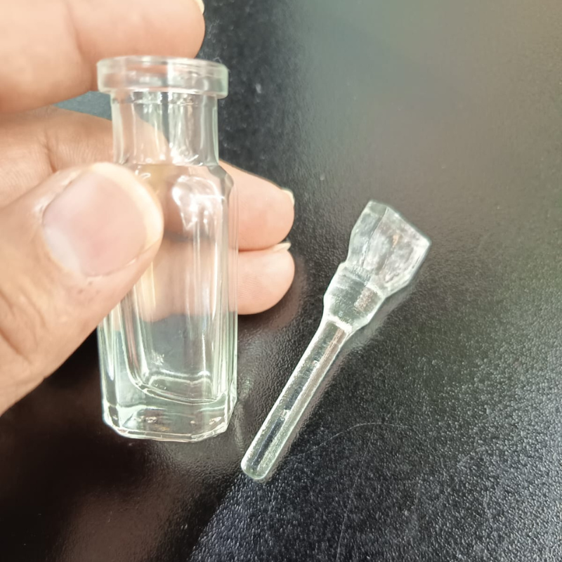 Botella De Ácido De Vidrio Vacia-5