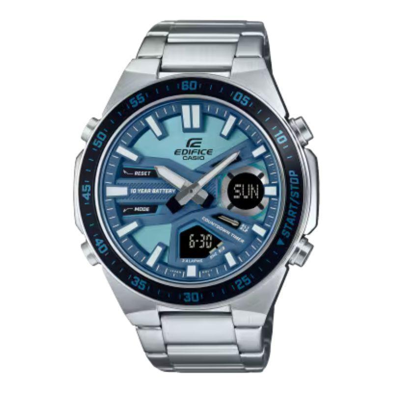 Reloj Casio Edifice Hombre Plateado EFV C110D 2B-0