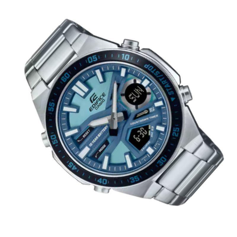 Reloj Casio Edifice Hombre Plateado EFV C110D 2B-1