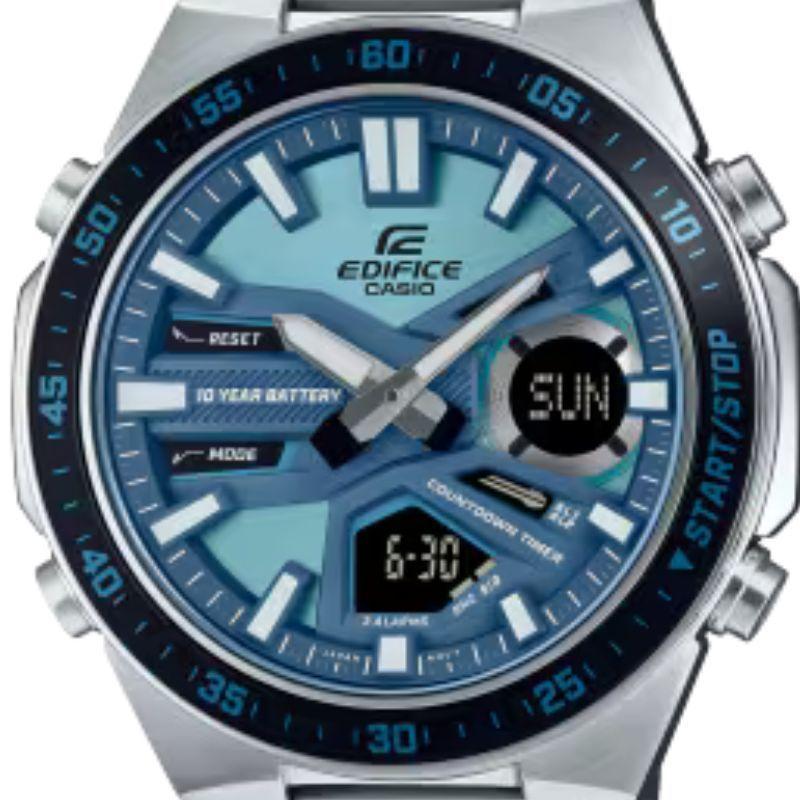 Reloj Casio Edifice Hombre Plateado EFV C110D 2B-3