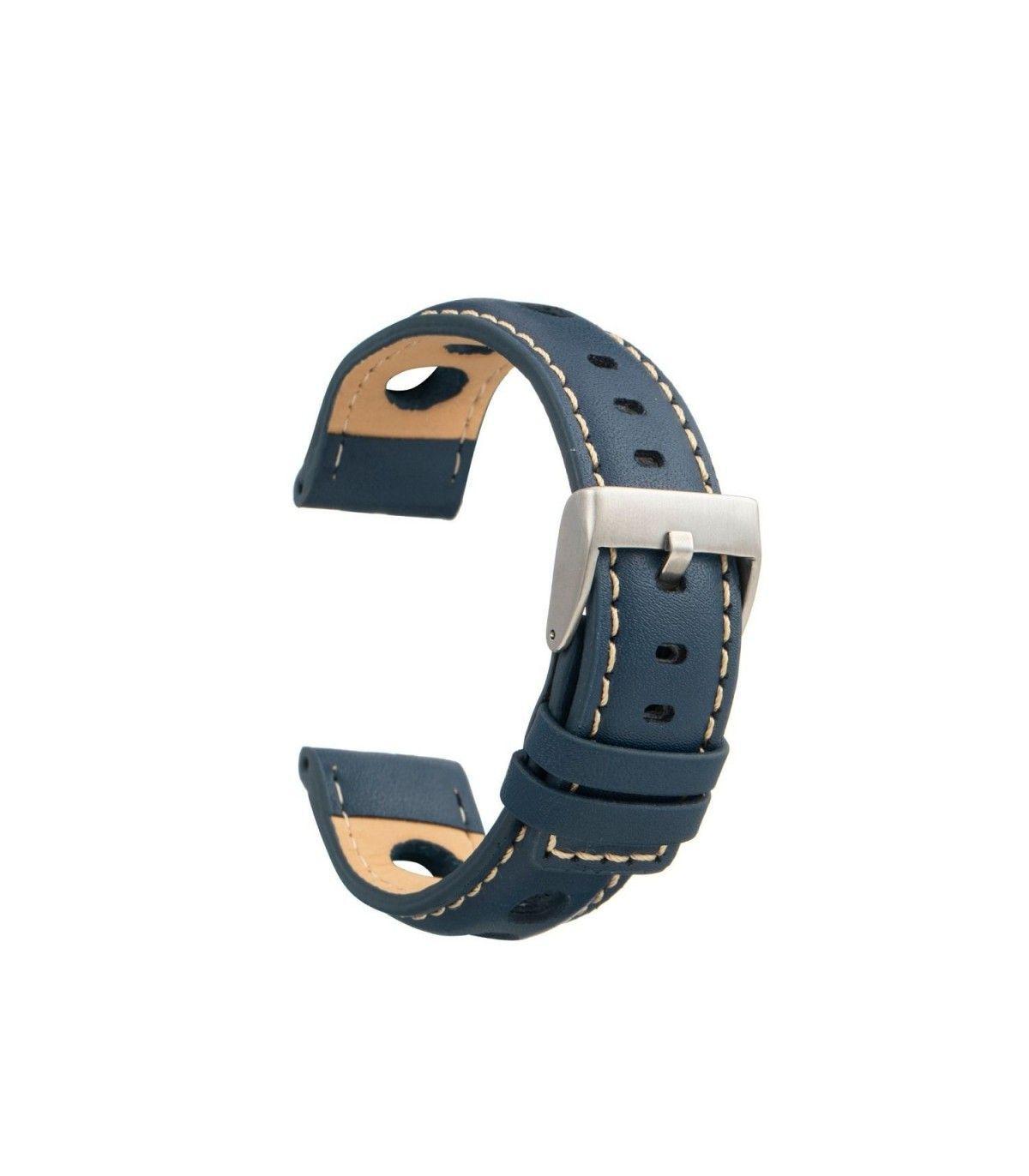Correa Reloj Diloy Cuero Lisa 24 Mm´´-0