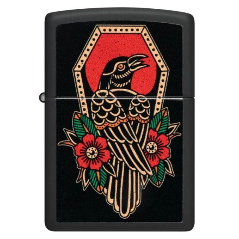 ENCENDEDOR ZIPPO Crow Tattoo Design ZP48611-0