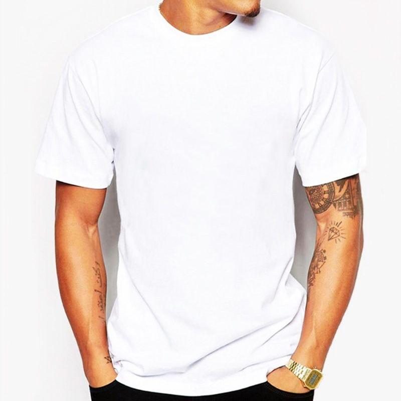 POLERA BLANCA TACTO ALGODÓN HOMBRE-0