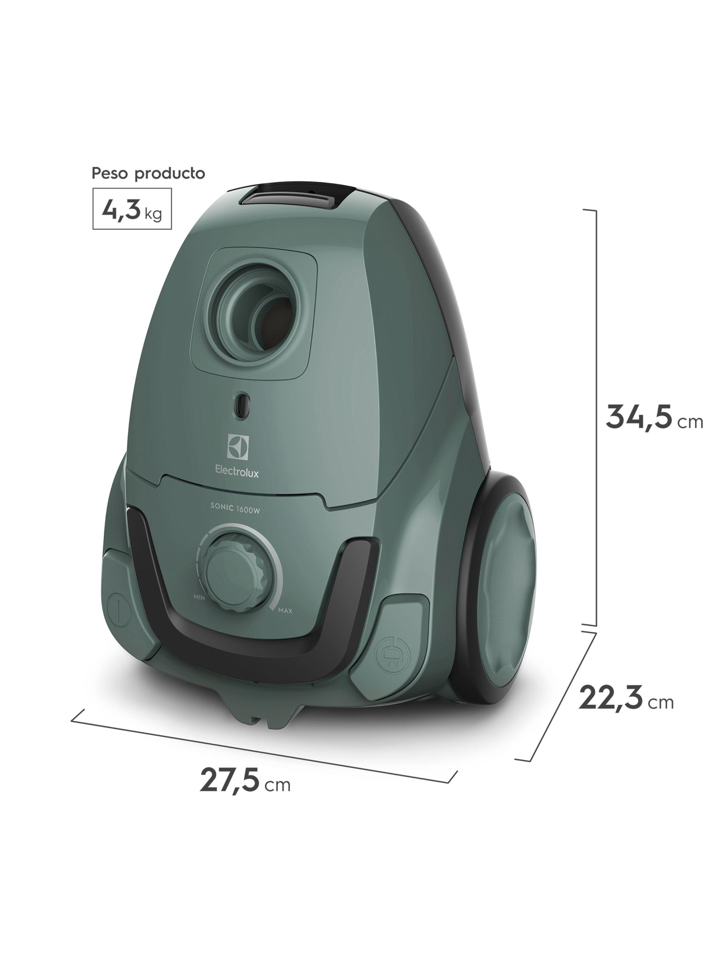 Aspiradora con Bolsa Electrolux 1600W Sonic BGG11 Verde-1