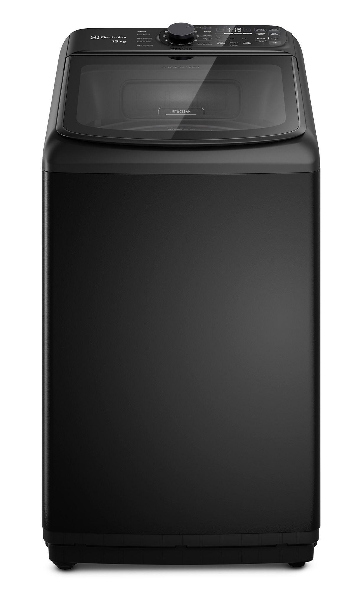 Lavadora Automática 13kg Carga Superior Inverter EMTL13IB Negra