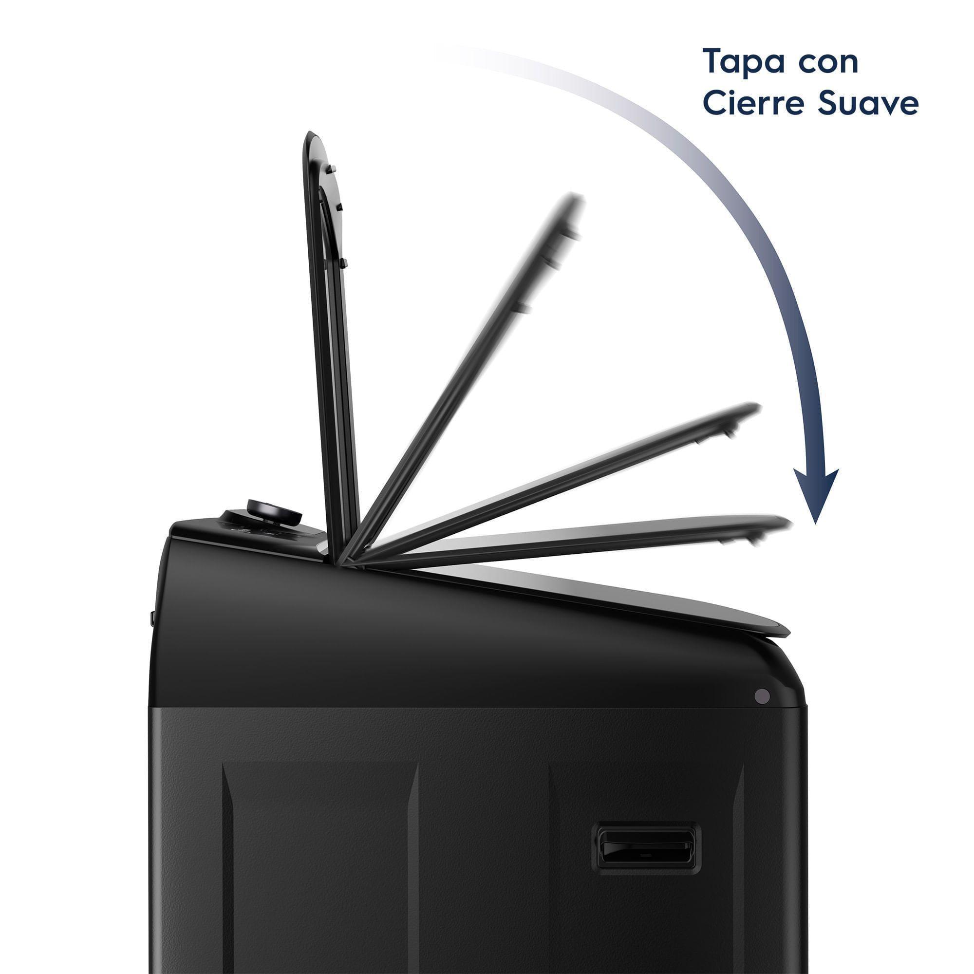 Lavadora Automática 18kg Carga Superior Inverter EMTL18IB Negra-4