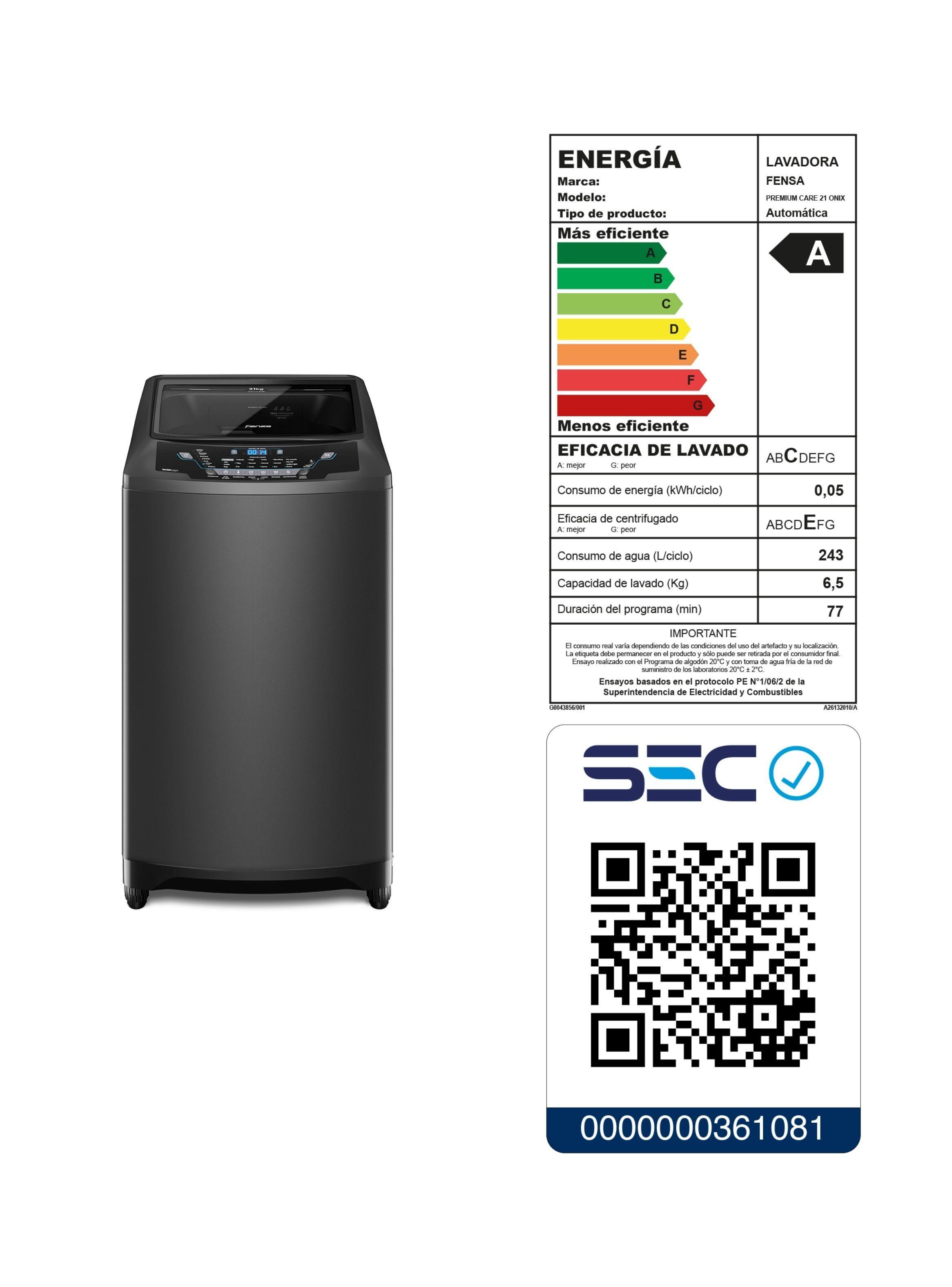 Lavadora Automática 21Kg Carga Superior Premium Care 21 Onix-7