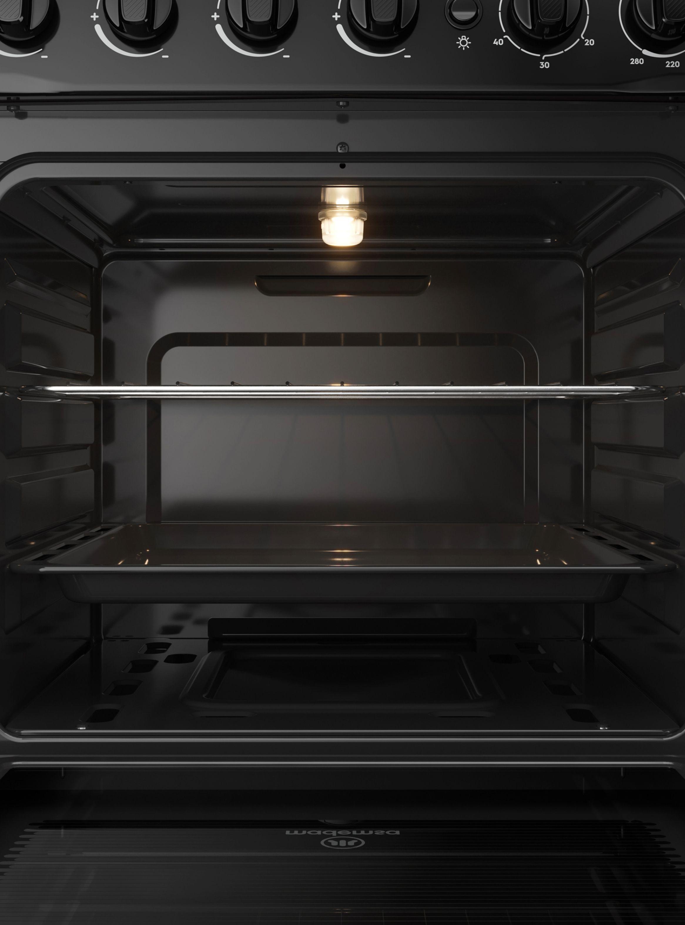 Cocina a Gas 4 Platos LimpiaFácil y Timer M 775 BT Negra-5