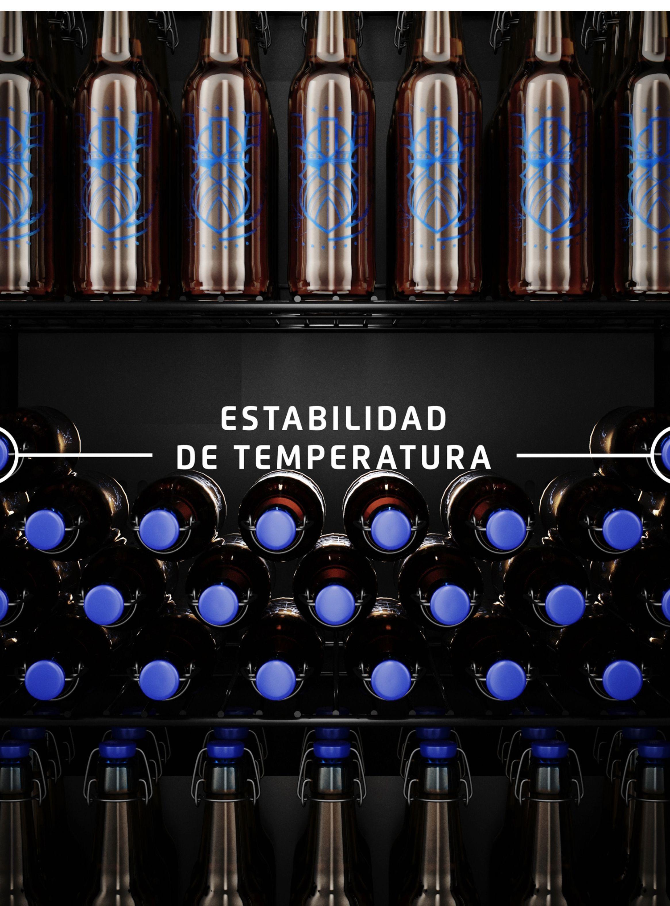 Beer Cooler Fensa 96L Multipropósito y Panel Digital BCG96-7
