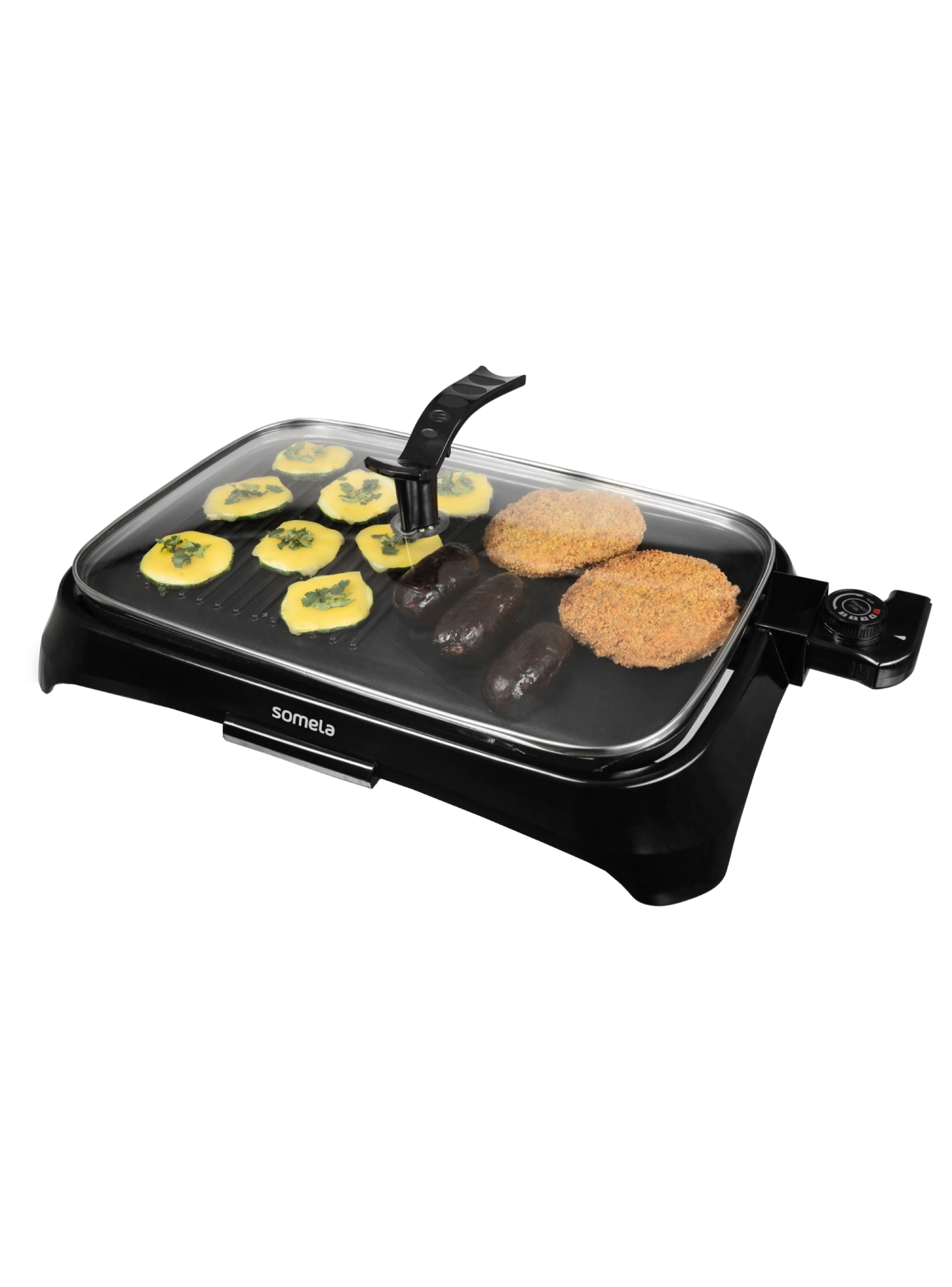Parrilla Eléctrica Somela Anti-adherente Chef Grill-0