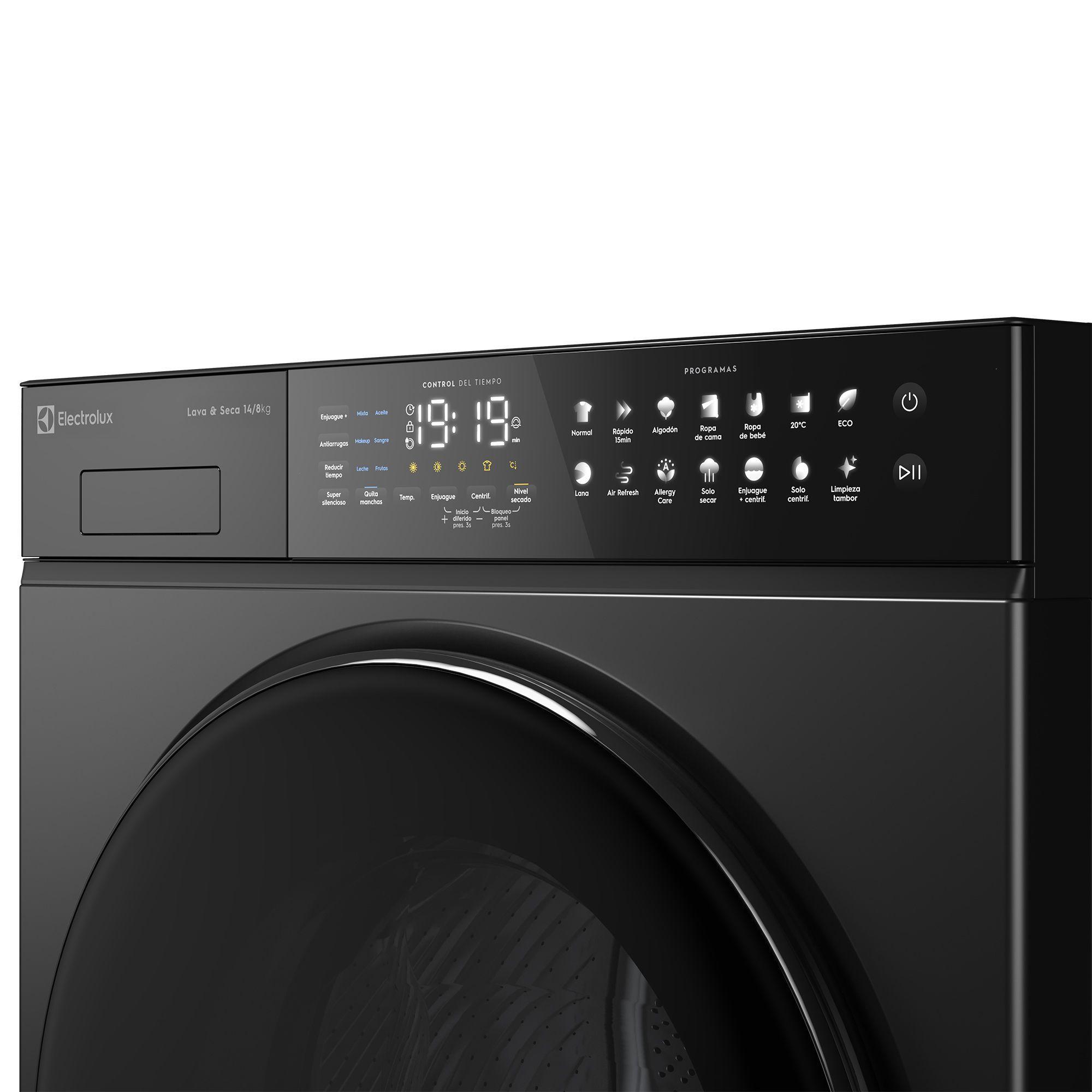 Lavadora Secadora 14/8 Kg Carga Frontal Inverter EFLWD12O-4