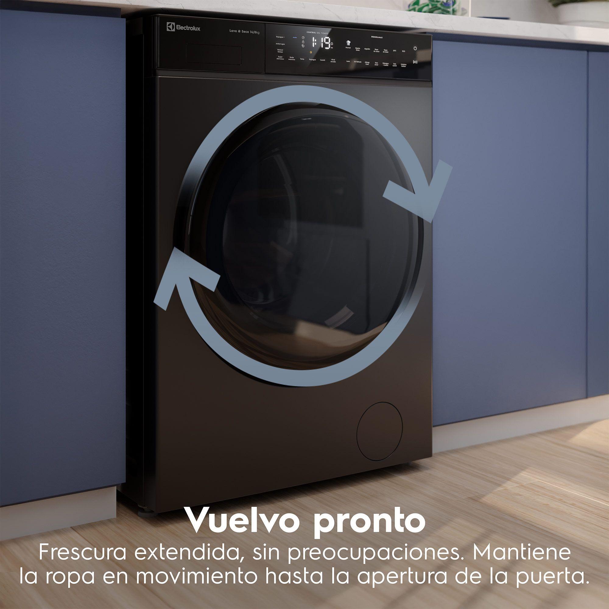 Lavadora Secadora 14/8 Kg Carga Frontal Inverter EFLWD12O-8