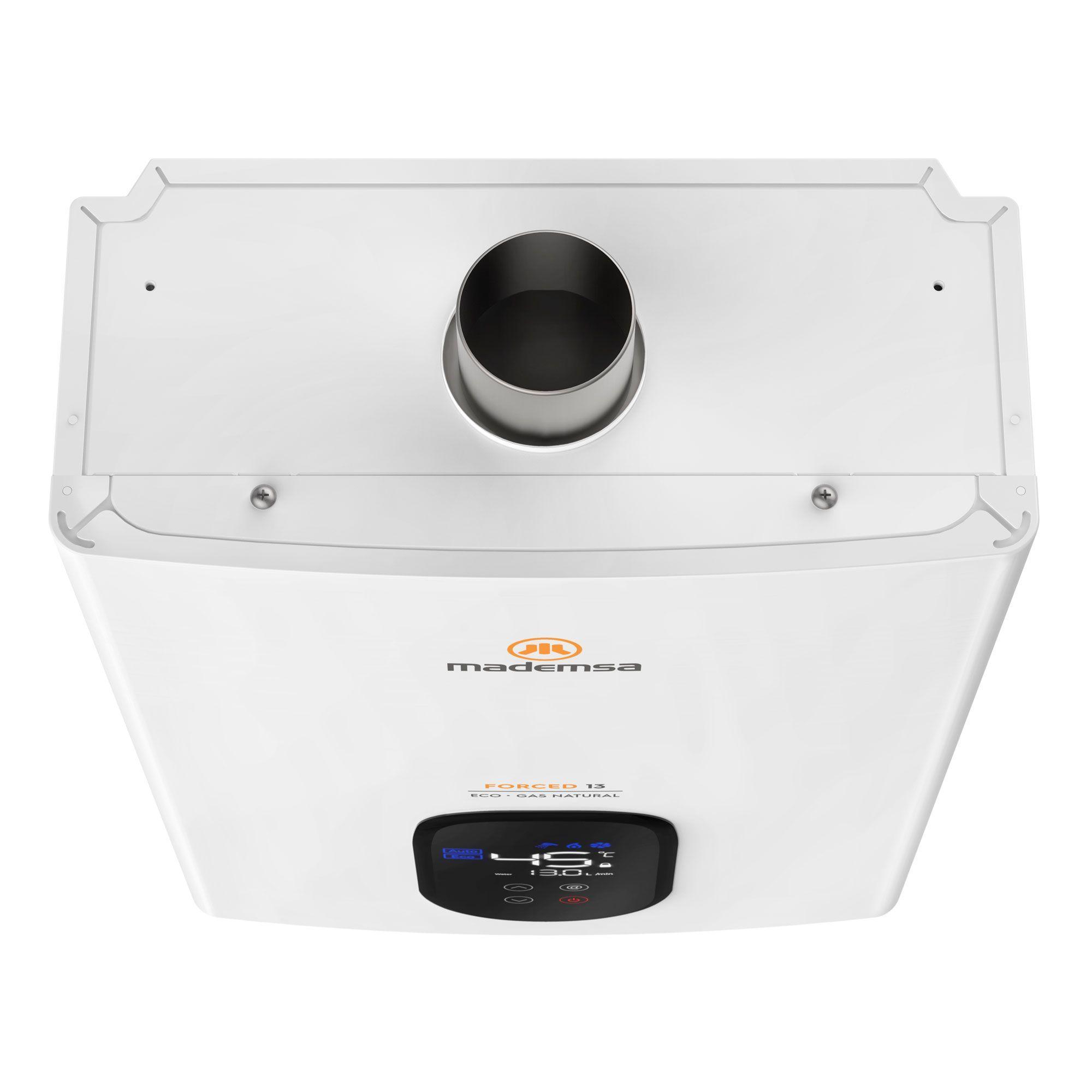 Calefont Eléctrico Ionizado 13 Lts Gas Natural Forced Eco GN-2