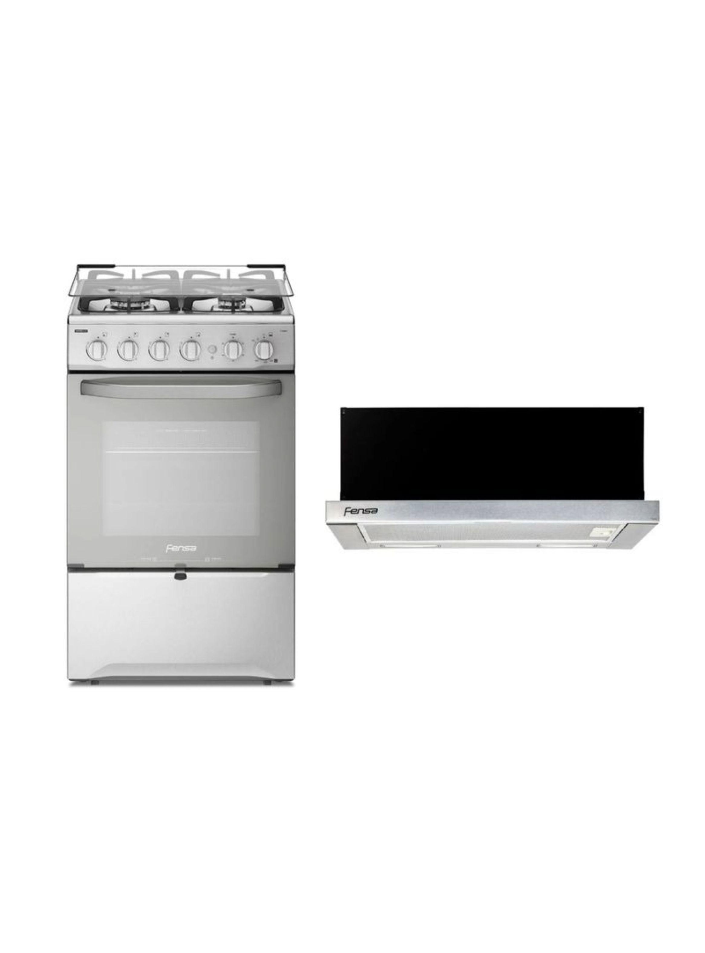 Kit Cocina 4 Platos F 2608 T + Campana Extractora FX 6270-0