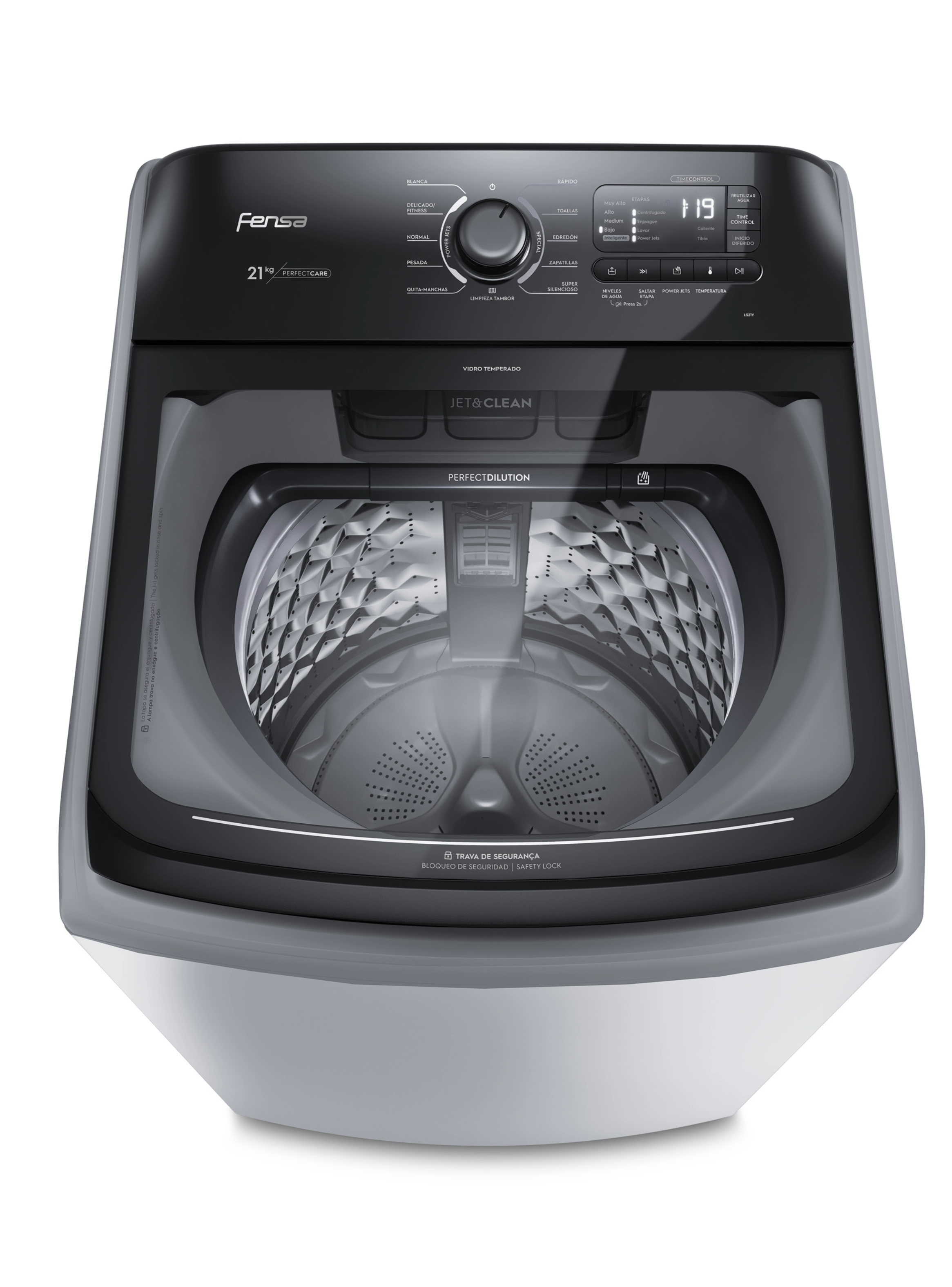 Lavadora Automática 21Kg Carga Superior Perfect Care 21X-4