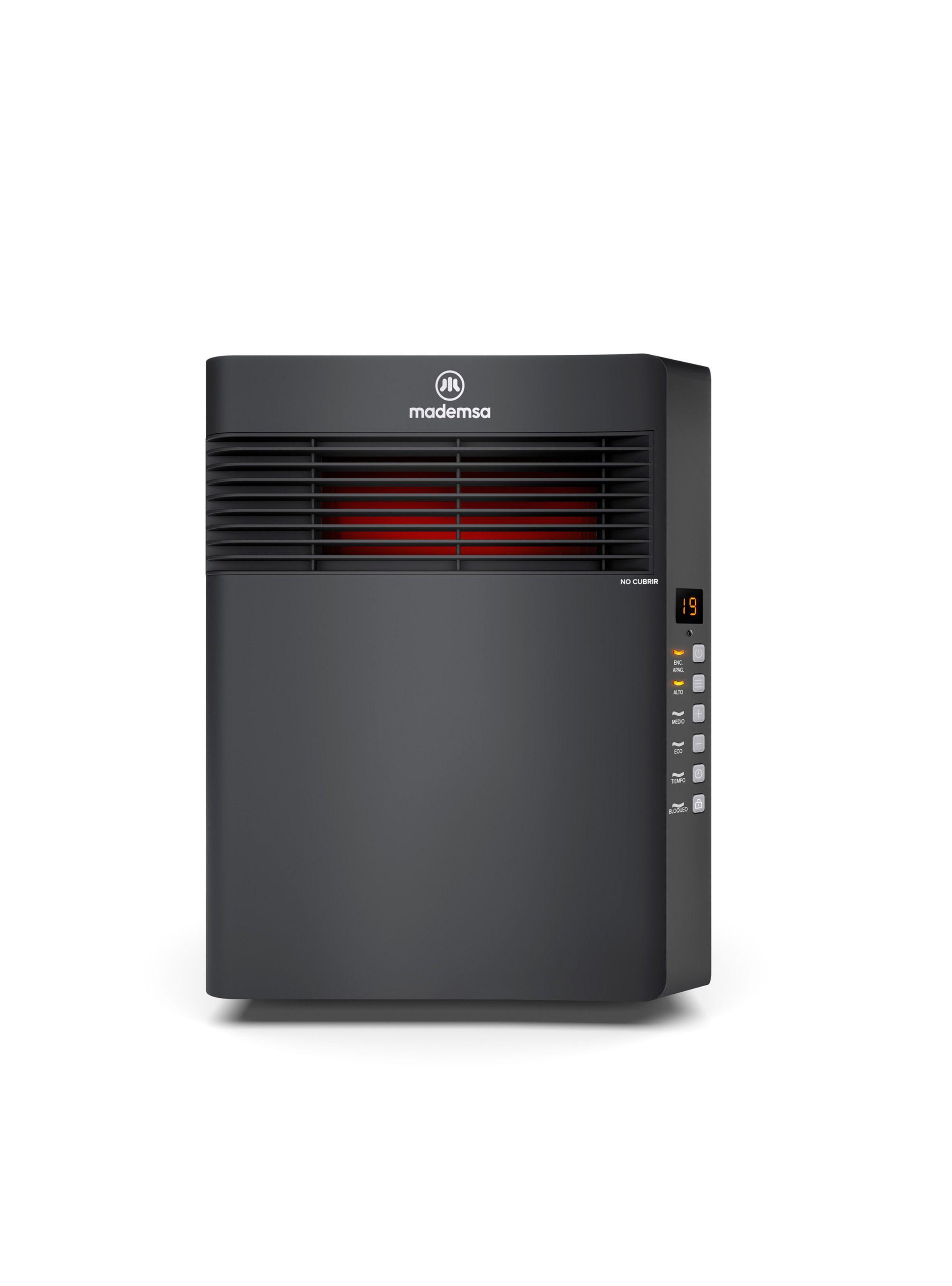 Estufa Eléctrica Mademsa Infrarroja 1500W Digital Eco INF10-0