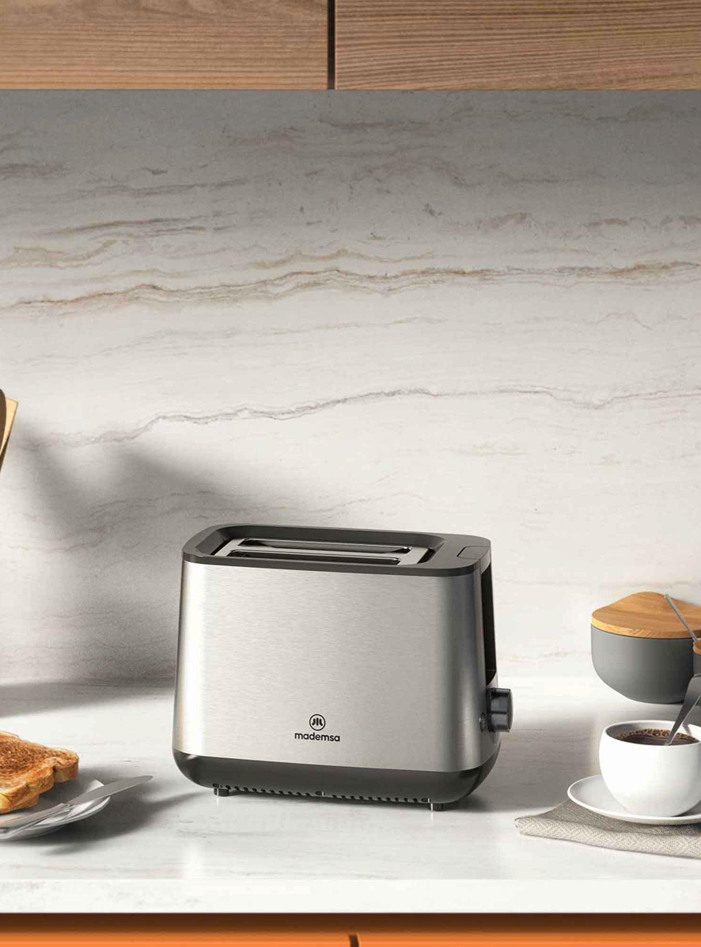 Tostador Mademsa con 7 Niveles de Tostado 800W MTS25-4
