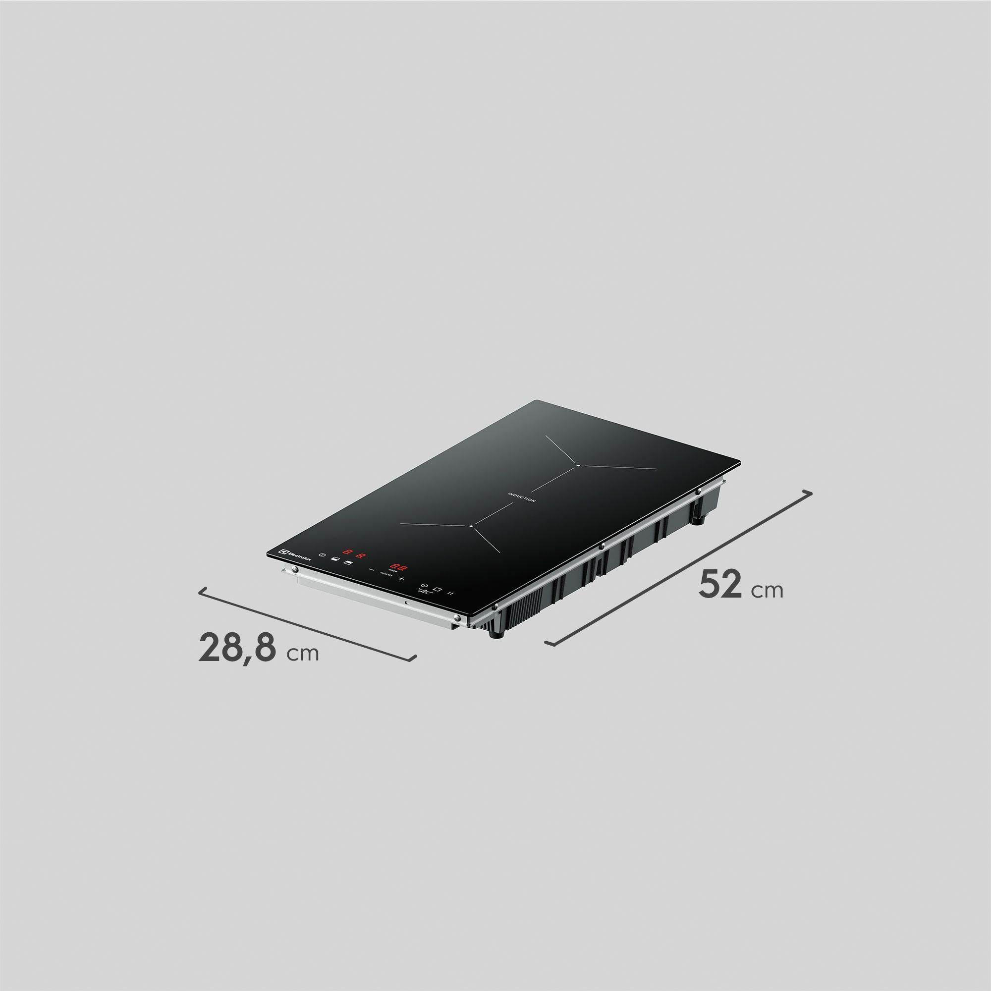 Encimera Inducción 2 Platos Eléctrica Efficient IE2TP-1