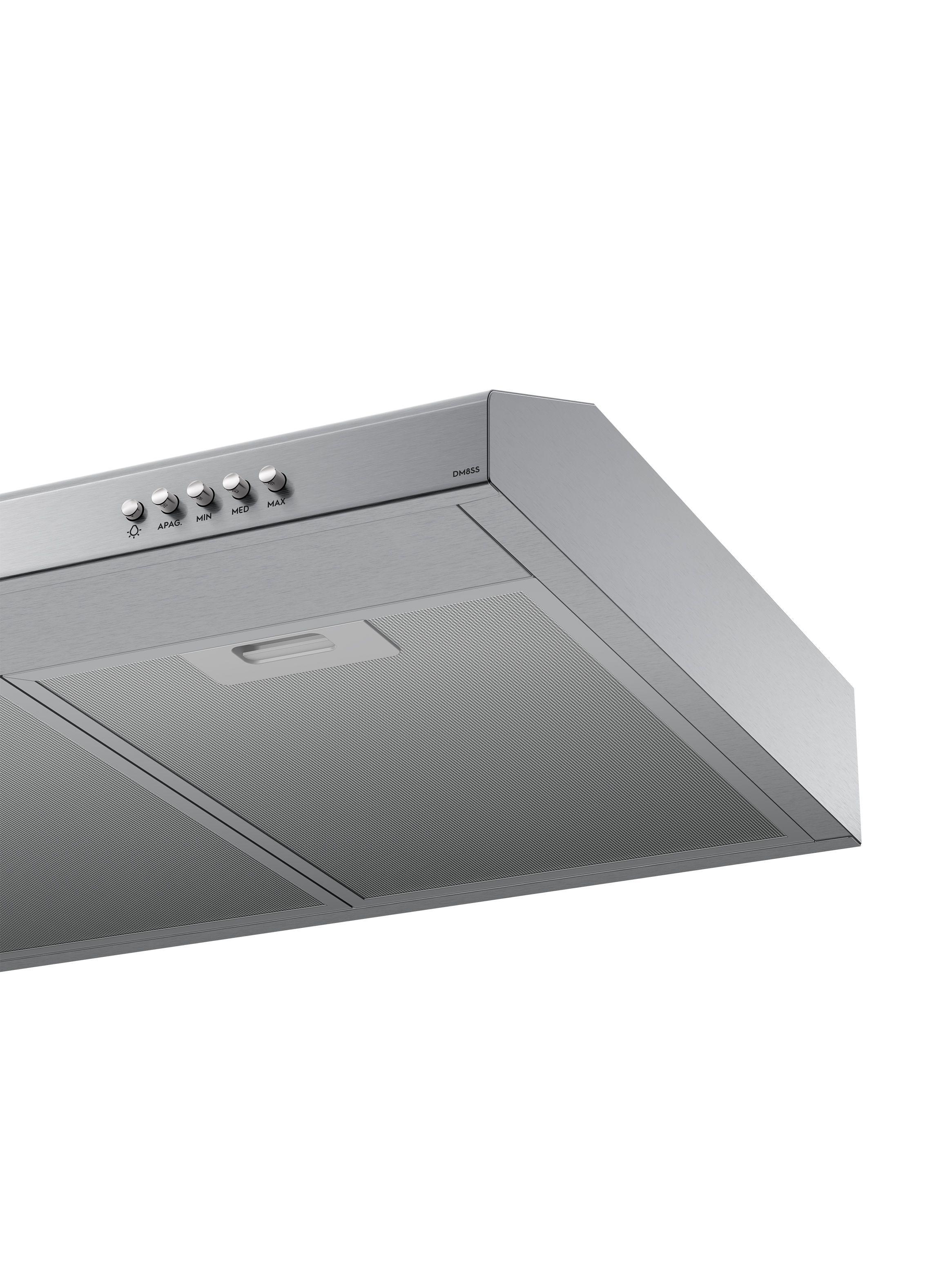 Campana de Cocina Extractora 80cm Gran Poder Succión DM8SS-4