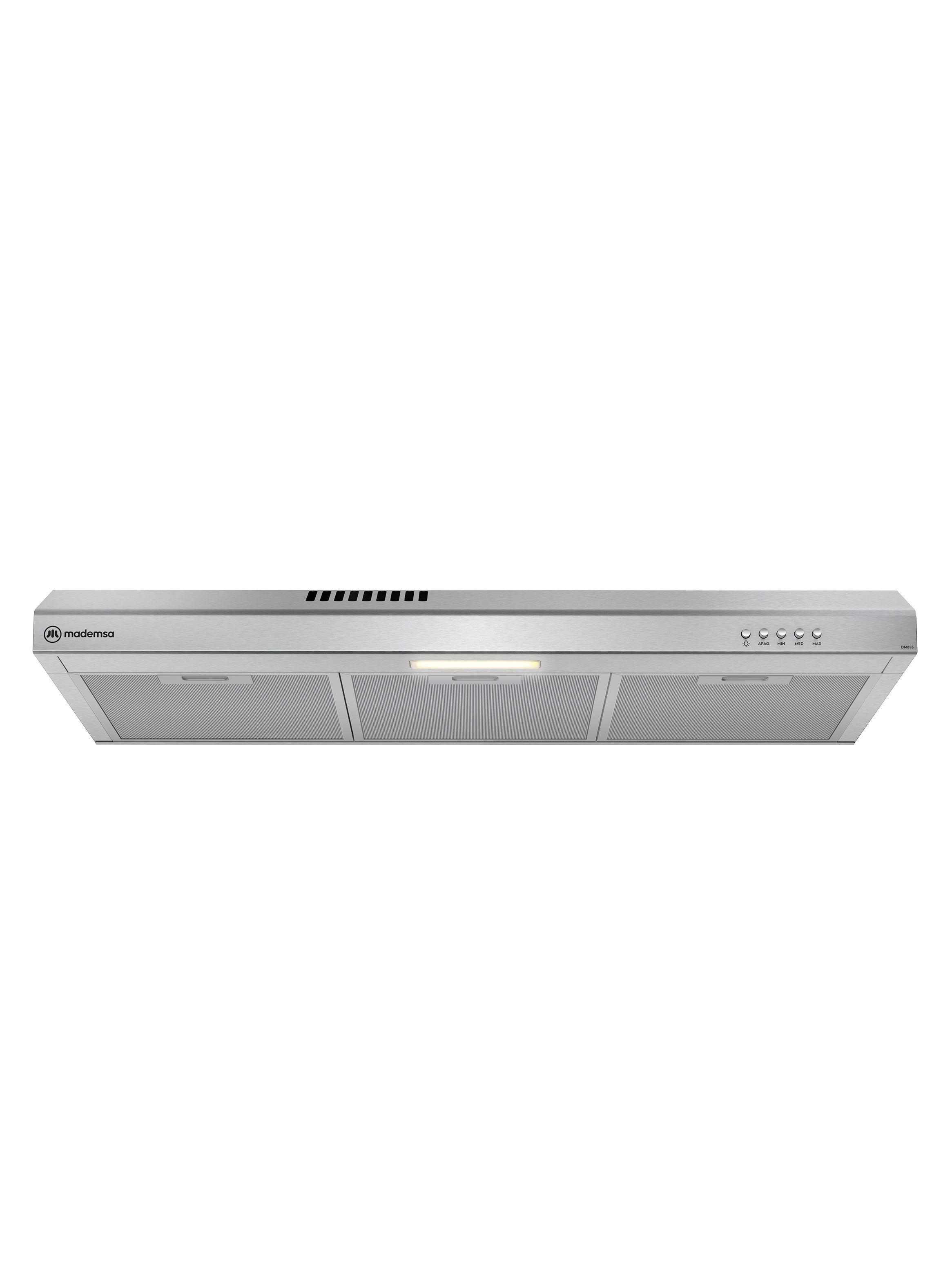Campana de Cocina Extractora 80cm Gran Poder Succión DM8SS-0