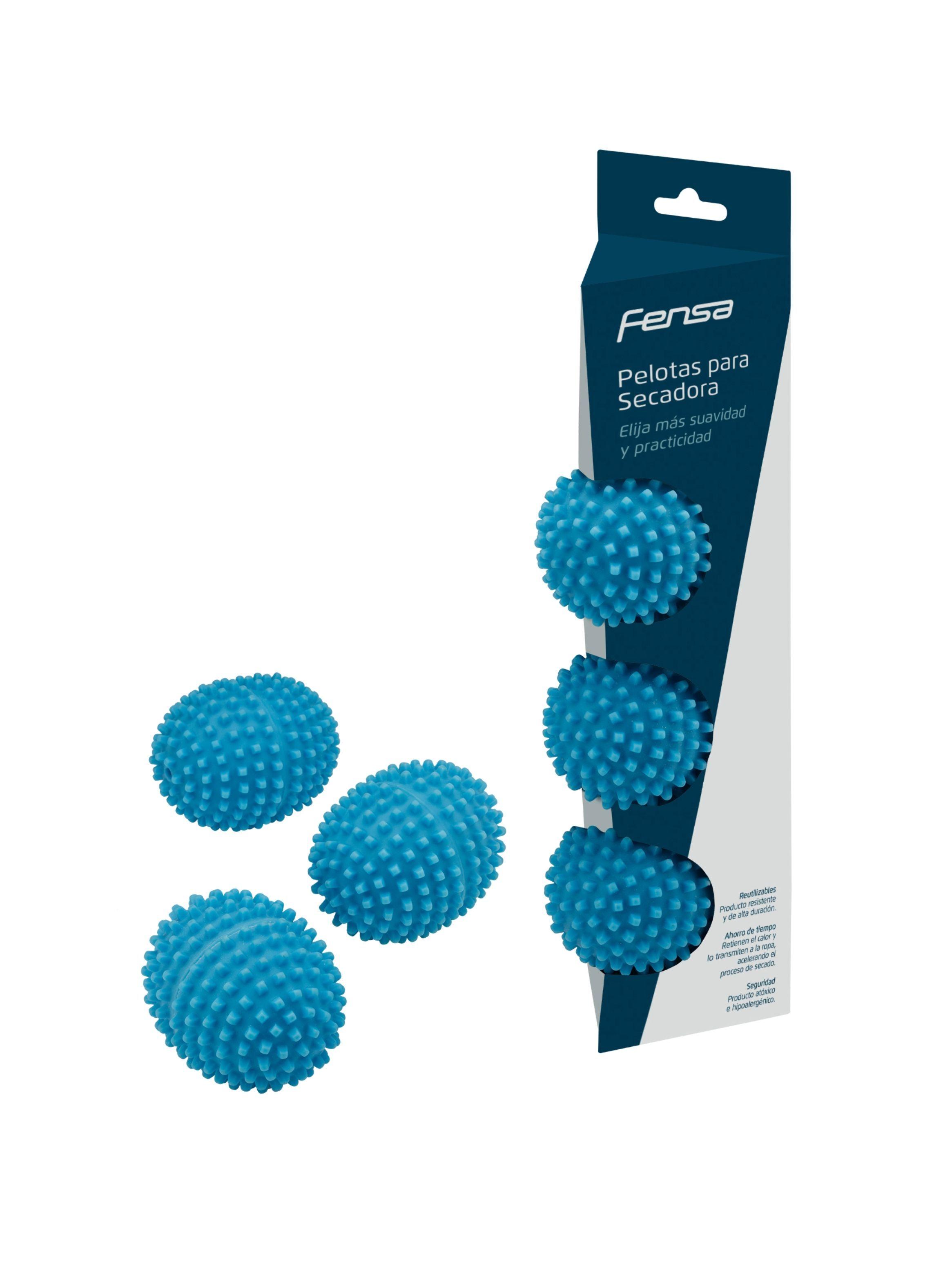 Pelotas Secadora Fensa 3 Unidades Reutilizable Preservación Tejidos-3