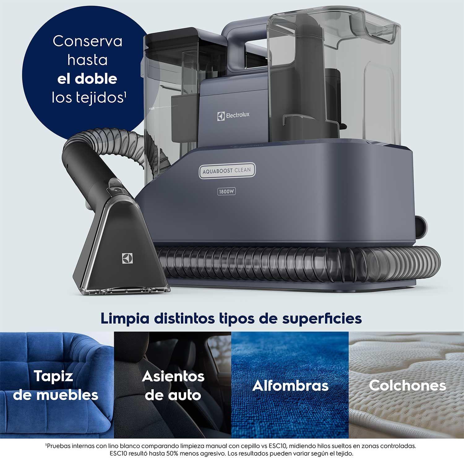 Aspiradora Lava Tapiz 1800W AcquaBoost Clean ESC10-8