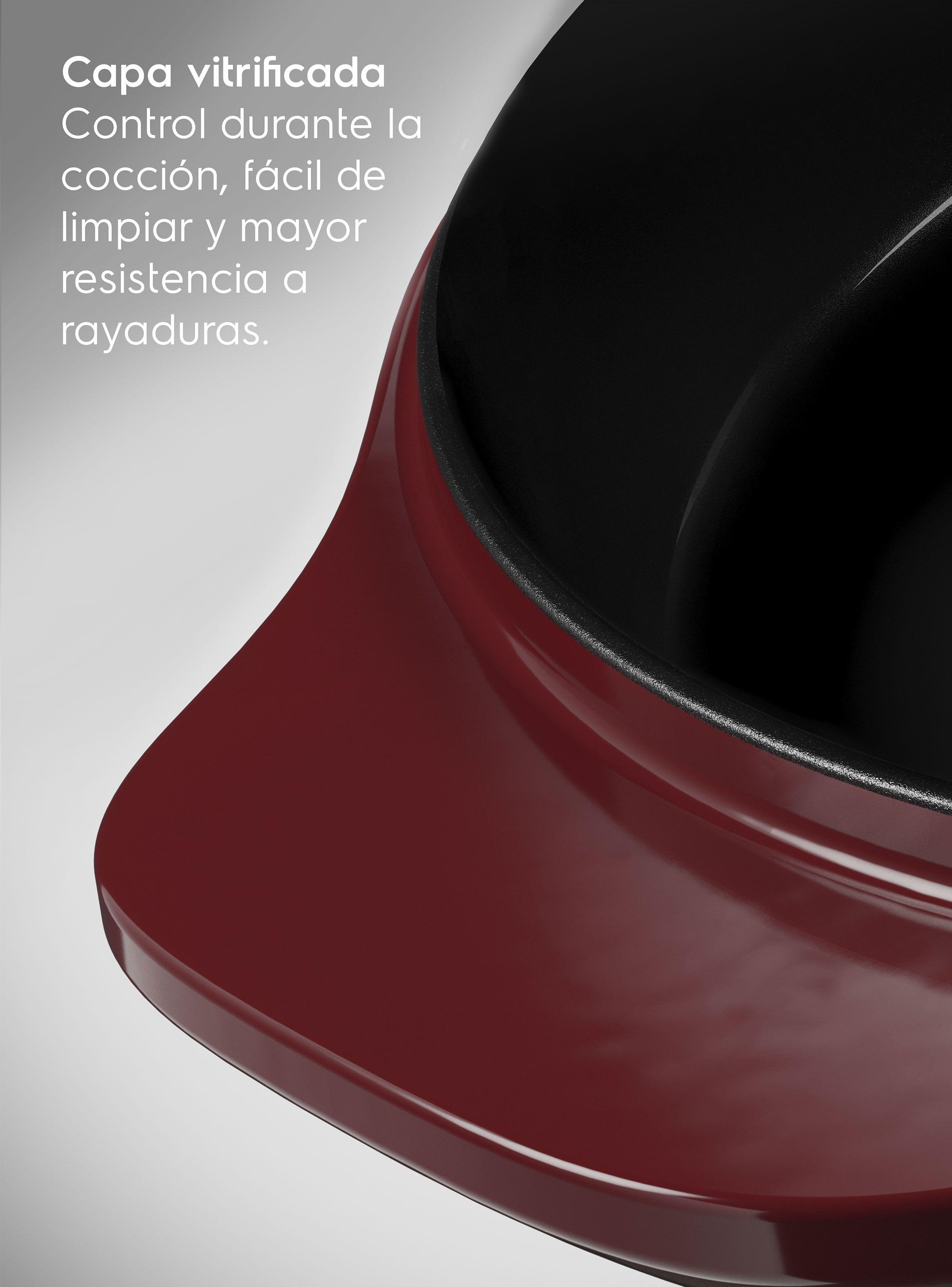 Sartén de Hierro Fundido Esmaltado Electrolux Expert 26 cm -4