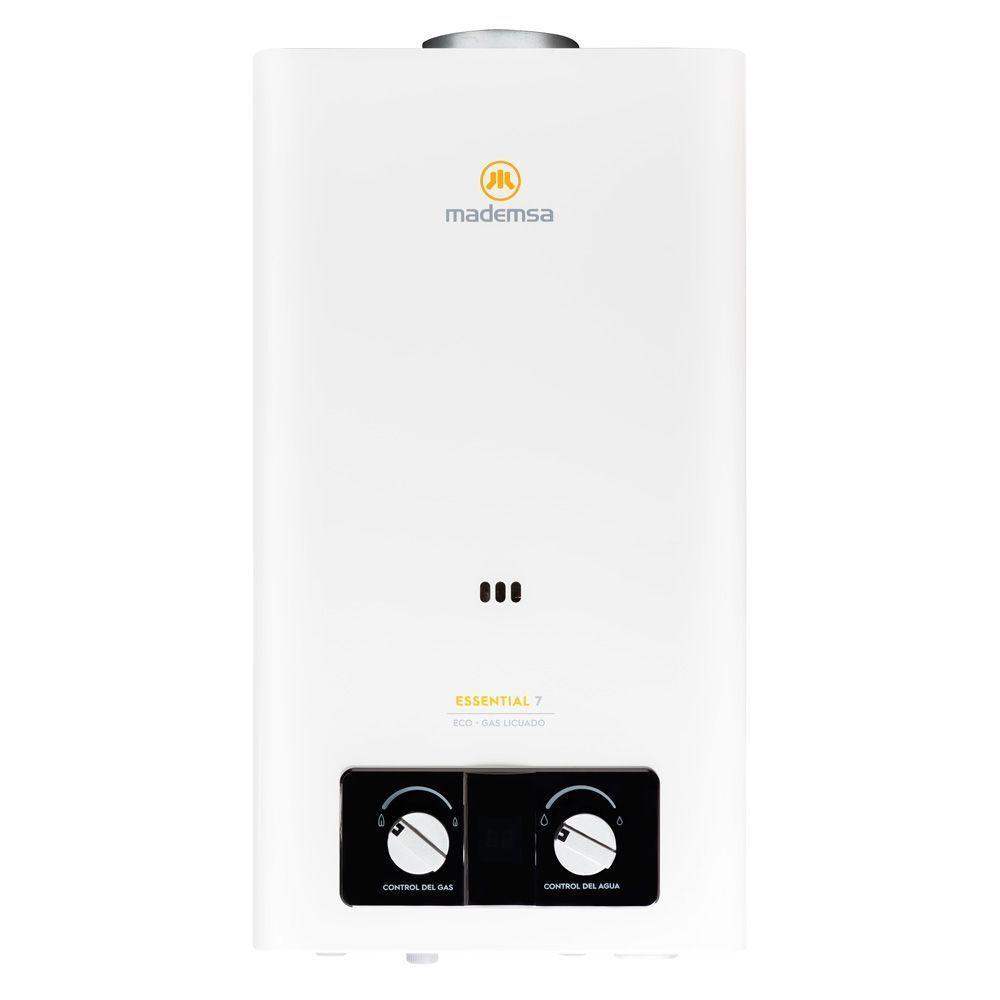 Calefont Gas Licuado 7 Litros Tiro Natural Essential 7 Eco-0