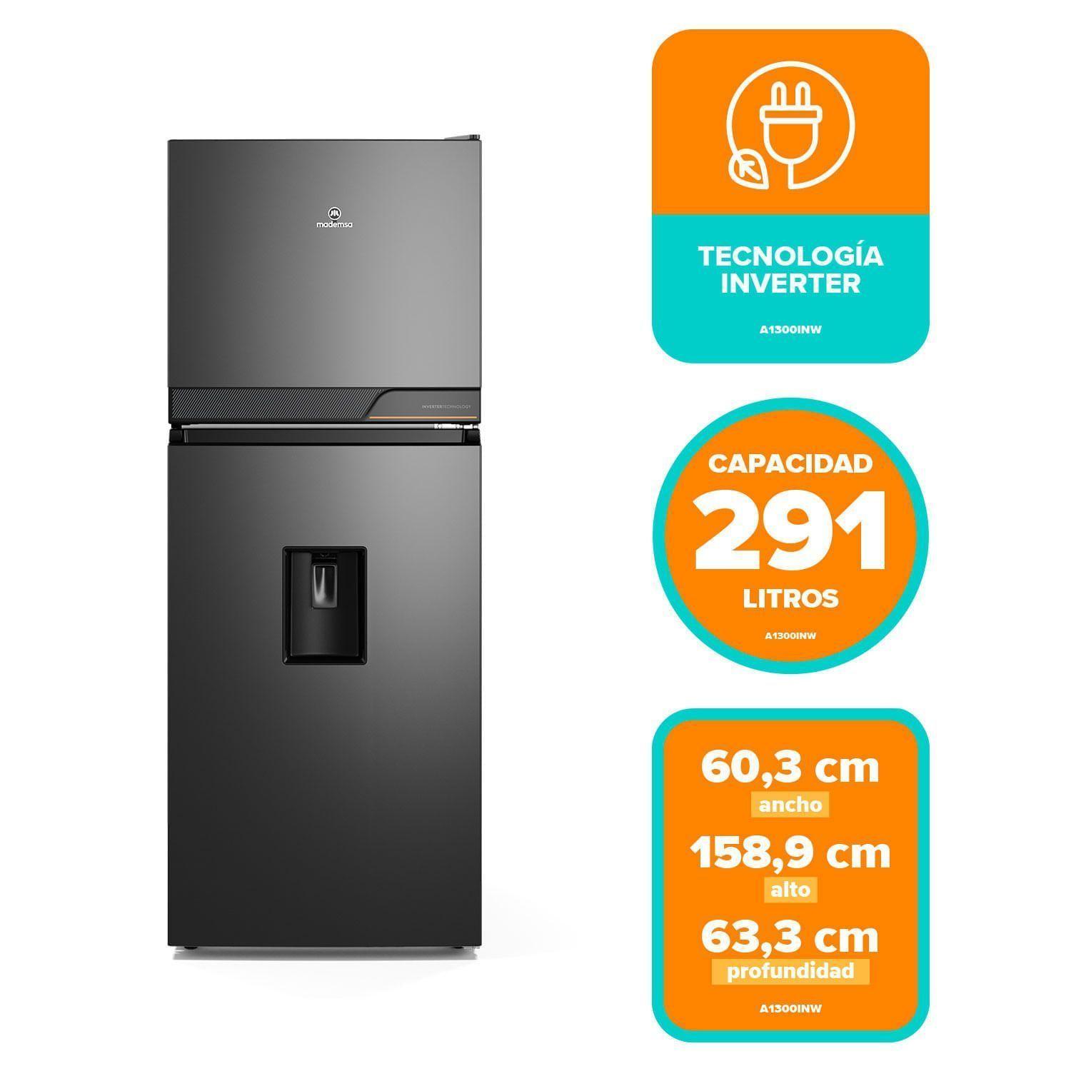 Refrigerador 291L No Frost Top Freezer Inverter Altus 1300INW-2
