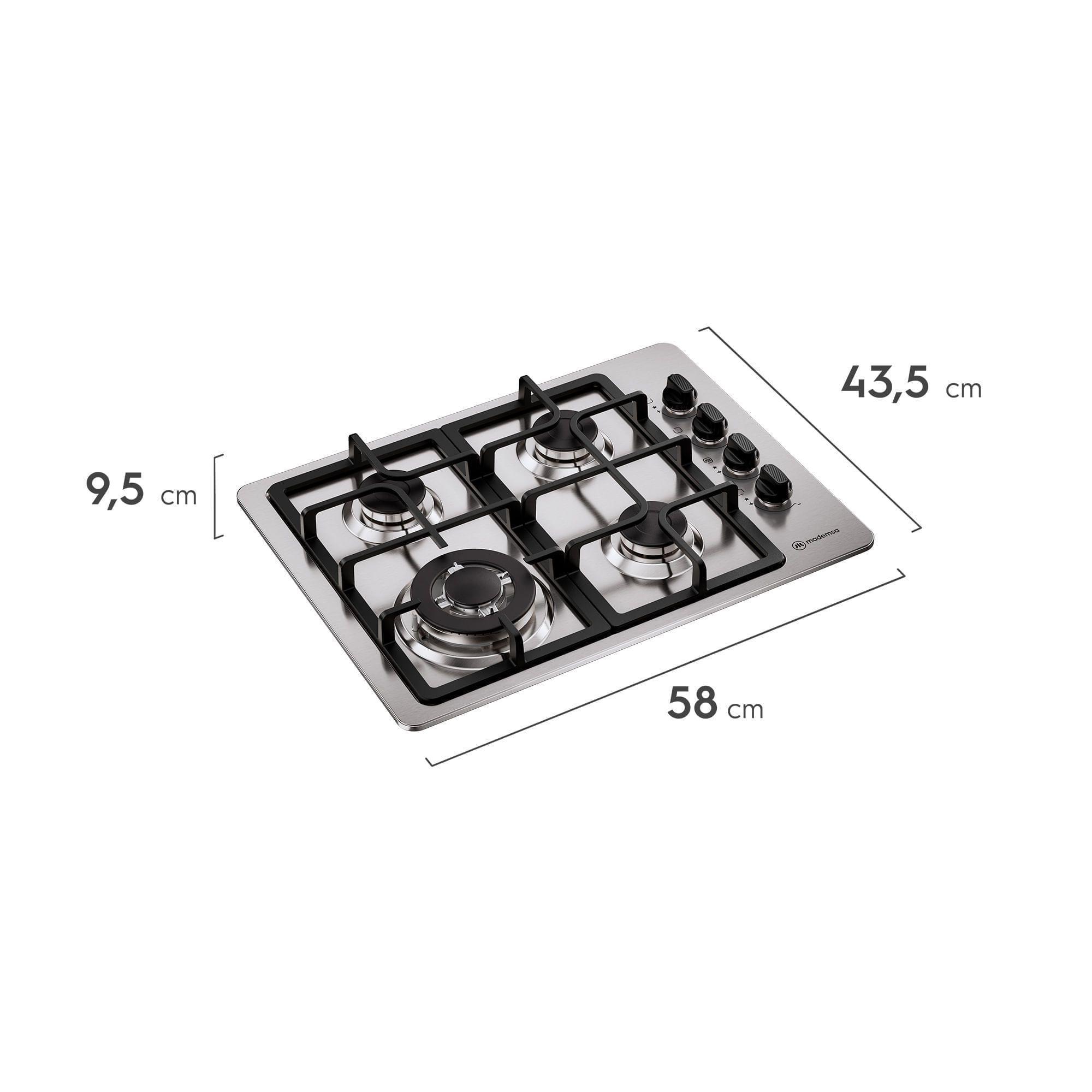 Kit empotrable Horno OM6TX + Encimera KM4TX + Campana DM6SS-2