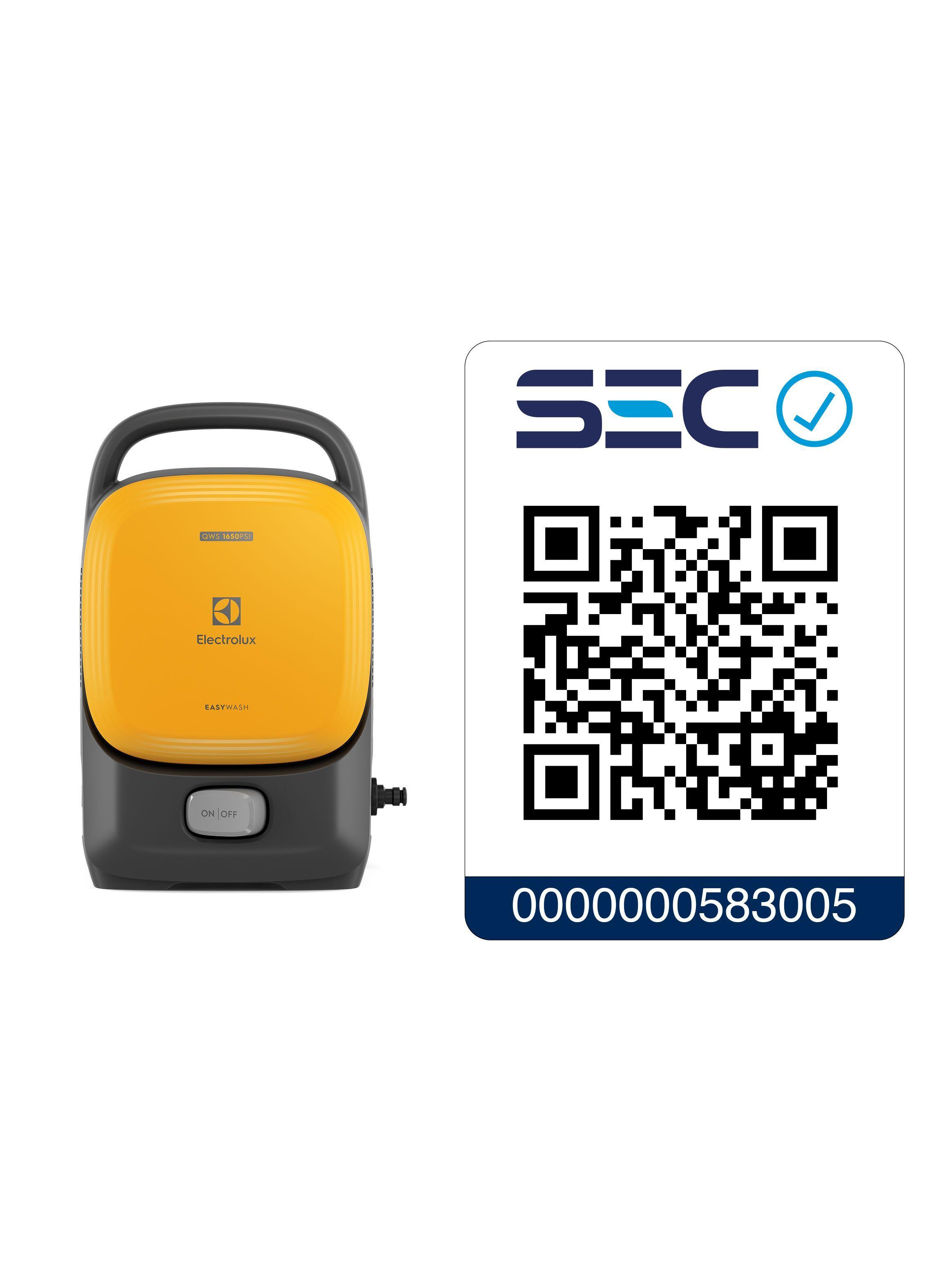 Hidrolavadora Electrolux 1400W Efficient EasyWash QWS1650-8