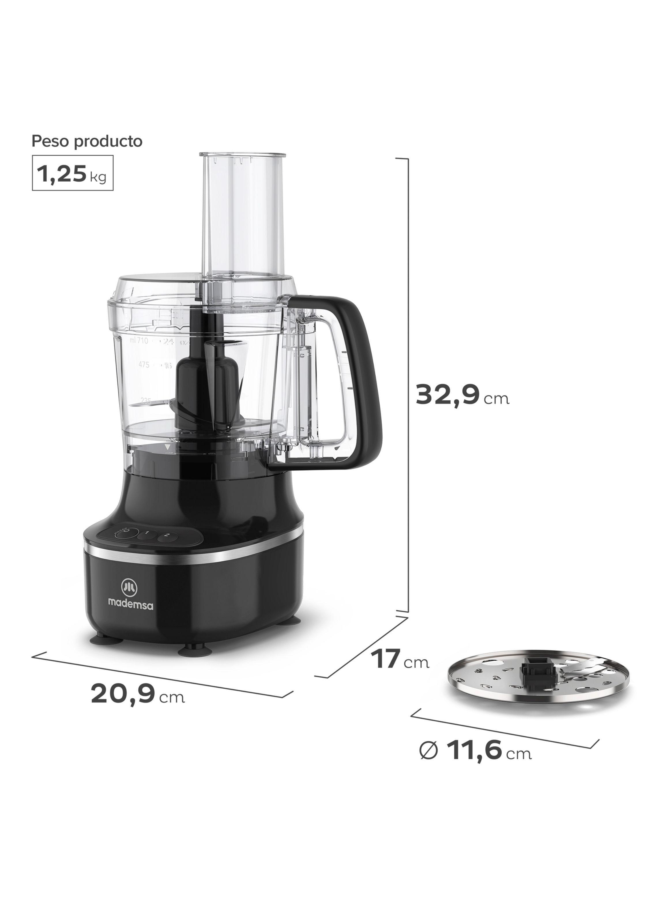 Procesador de Alimentos Multifuncional 3 en 1 300W MFP500-1