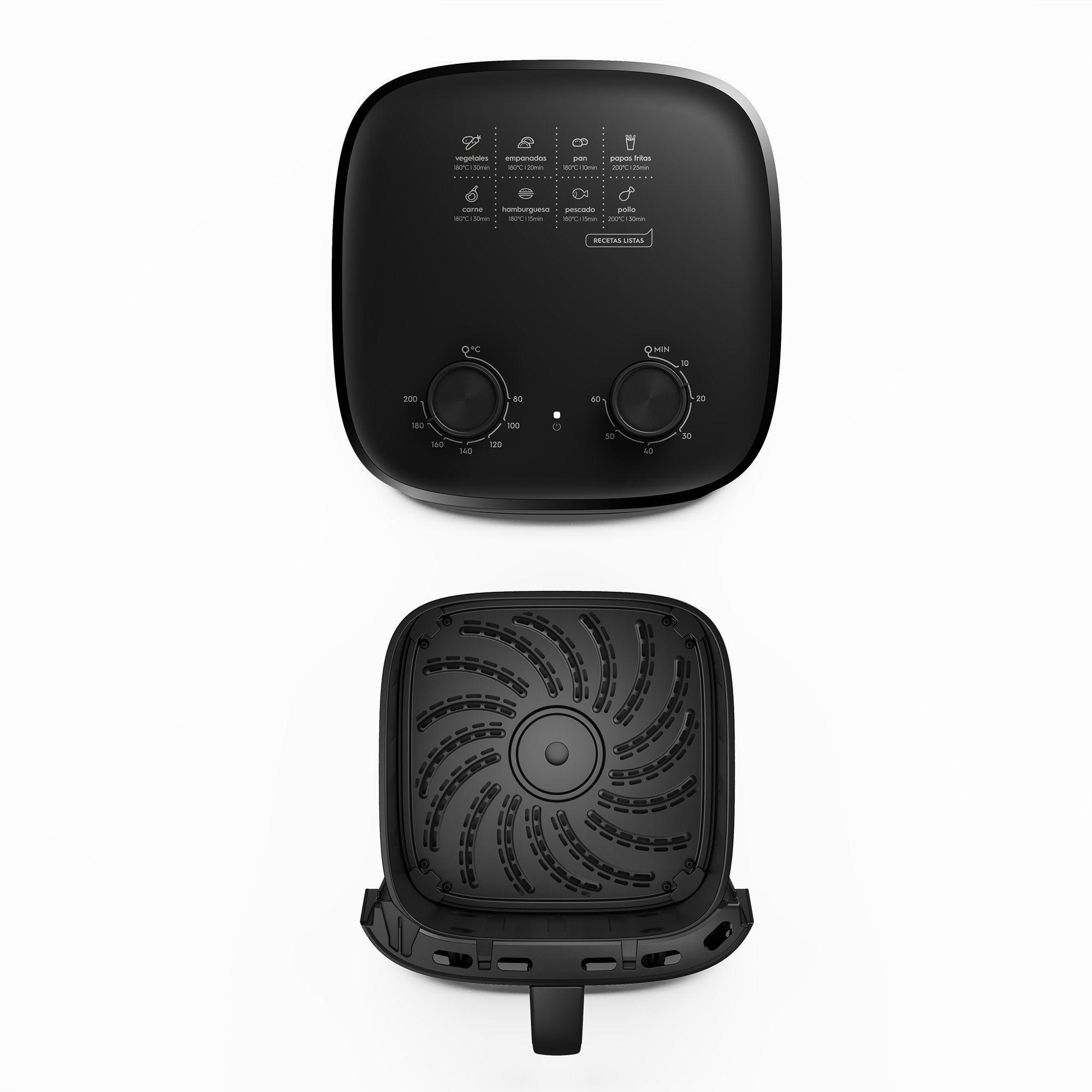 Freidora de Aire Mademsa 7L 1700W MAF70 Negra-4