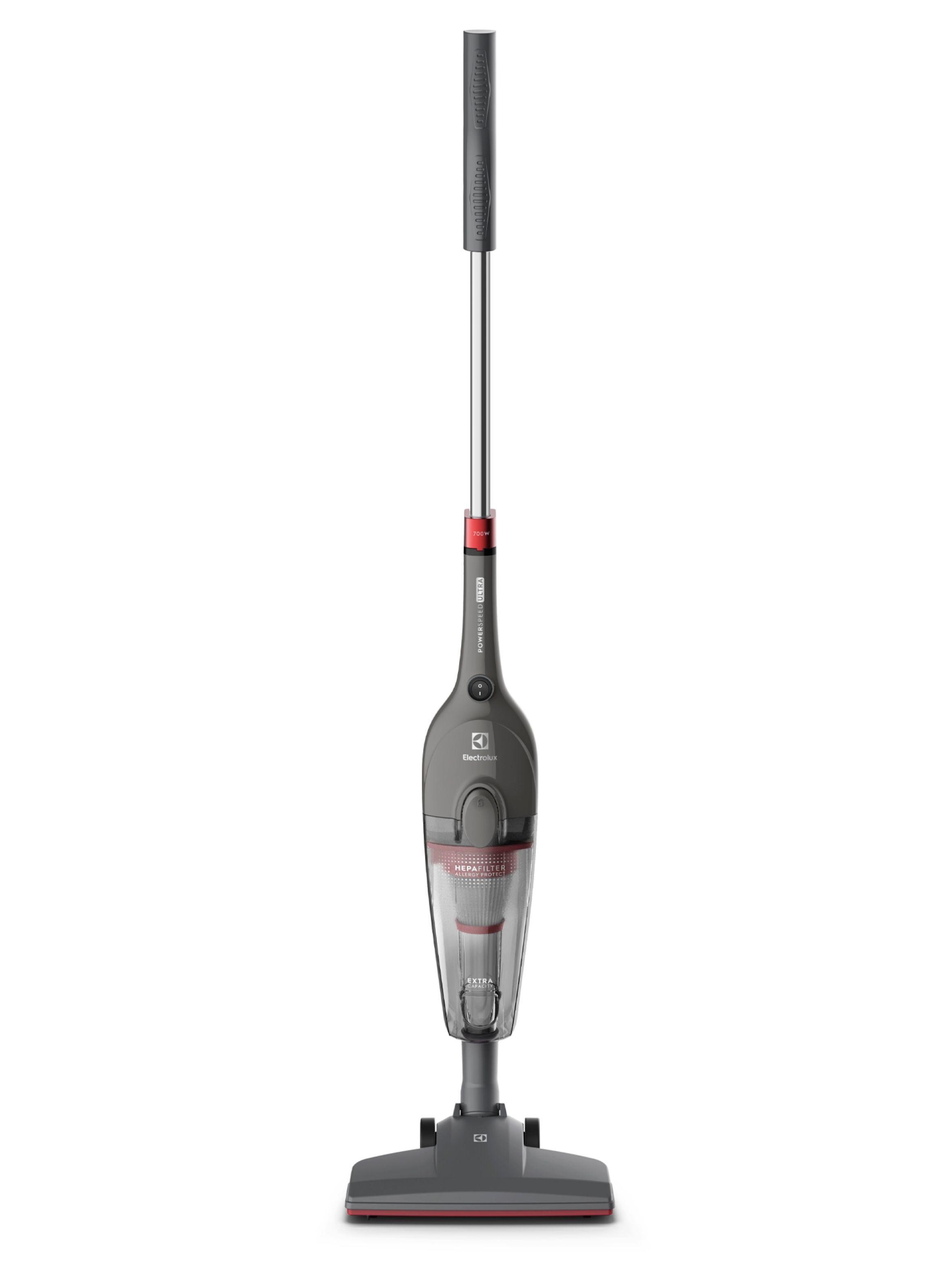 Aspiradora Vertical con Cable Electrolux 700W 2 en 1 con Filtro HEPA STK15 Gris-0