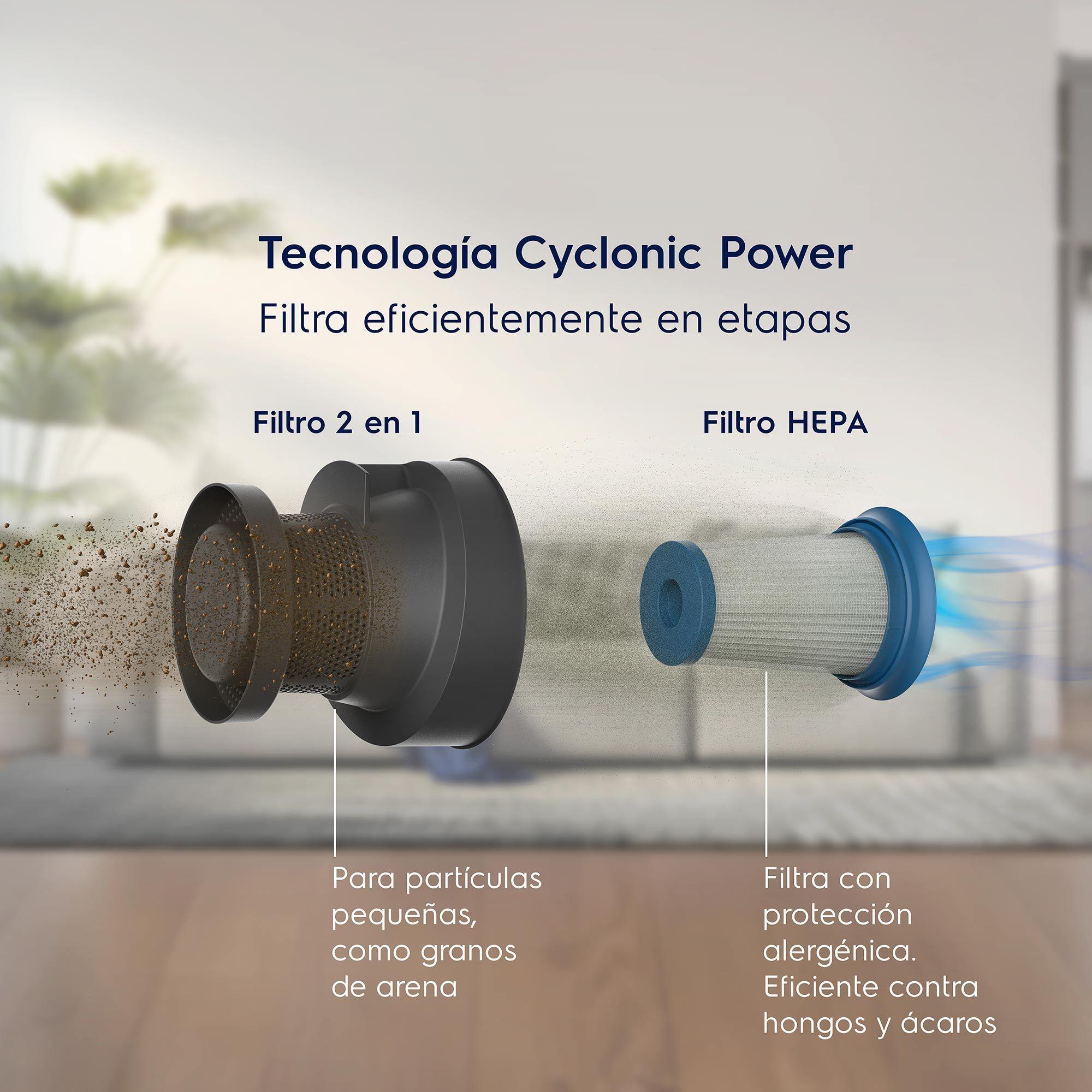 Aspiradora Sin Bolsa Ciclónica 1300W Filtro HEPA ABS05-7