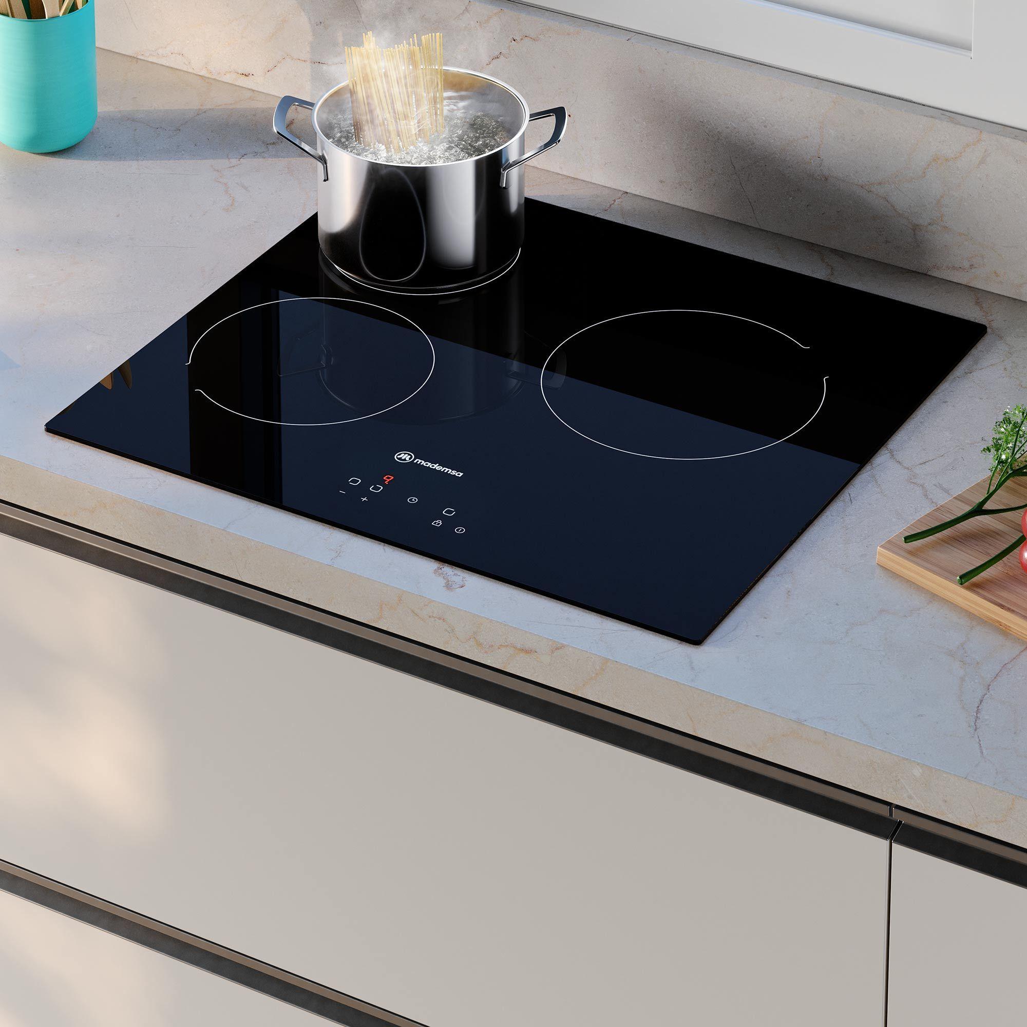 Encimera Eléctrica 3 Platos Mademsa Victrocerámica VM3TR-4