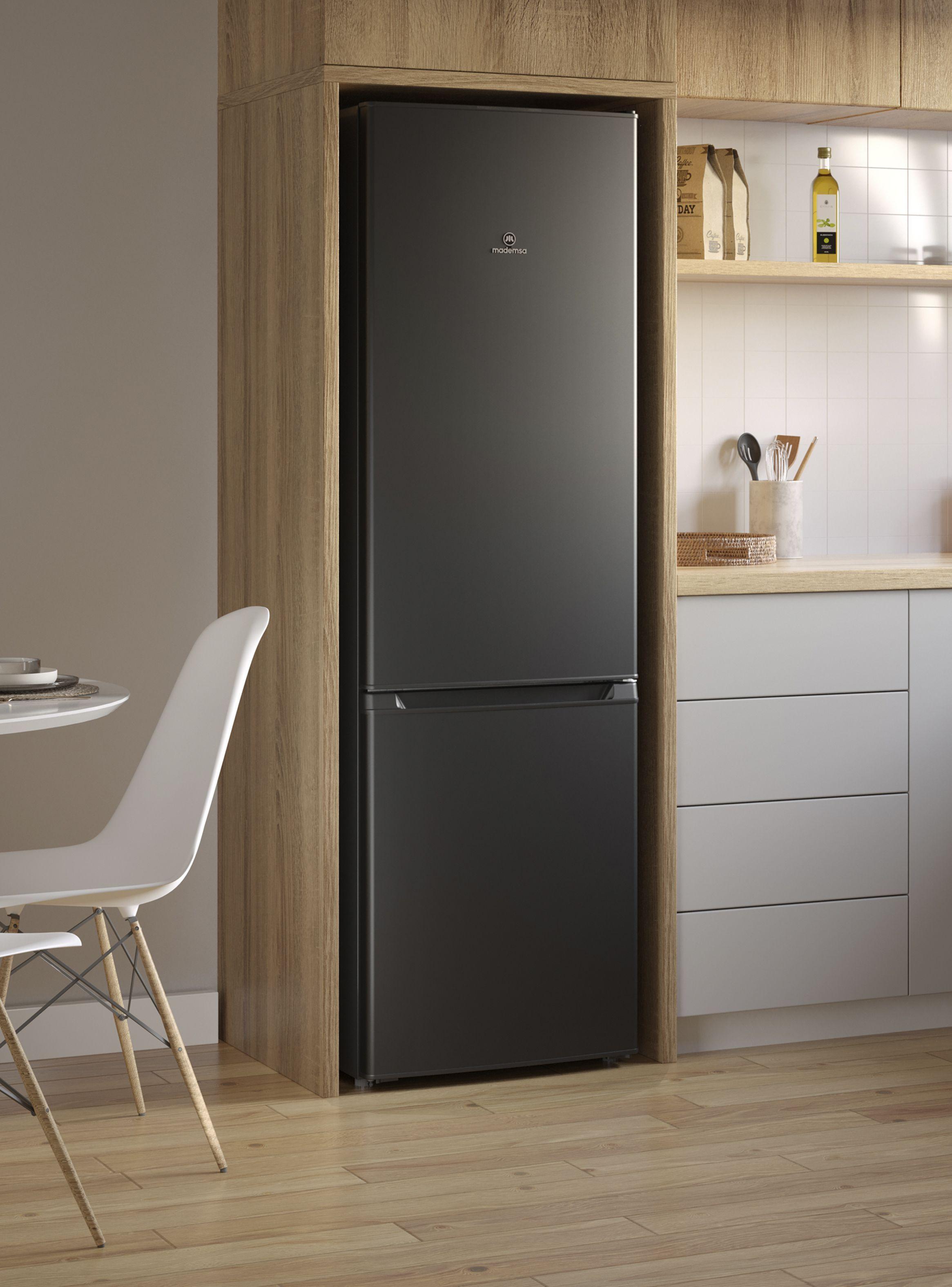 Refrigerador 262L Frío Directo Bottom Freezer MED270B Negro-5