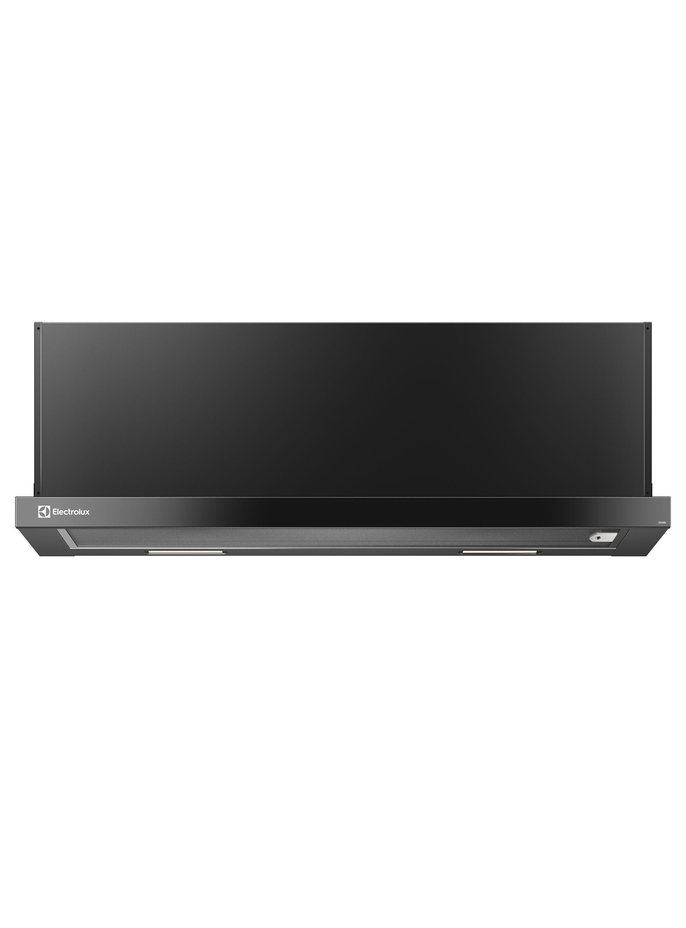 Campana Cocina Extractora Retráctil 90cm Luz LED DE9RI Negra -0