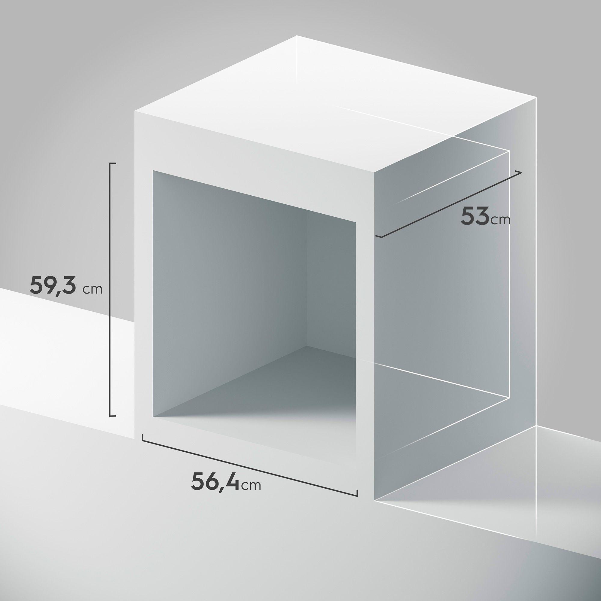 Horno Empotrable Eléctrico 59L Temporizador y Limpia Fácil OM6TB-4