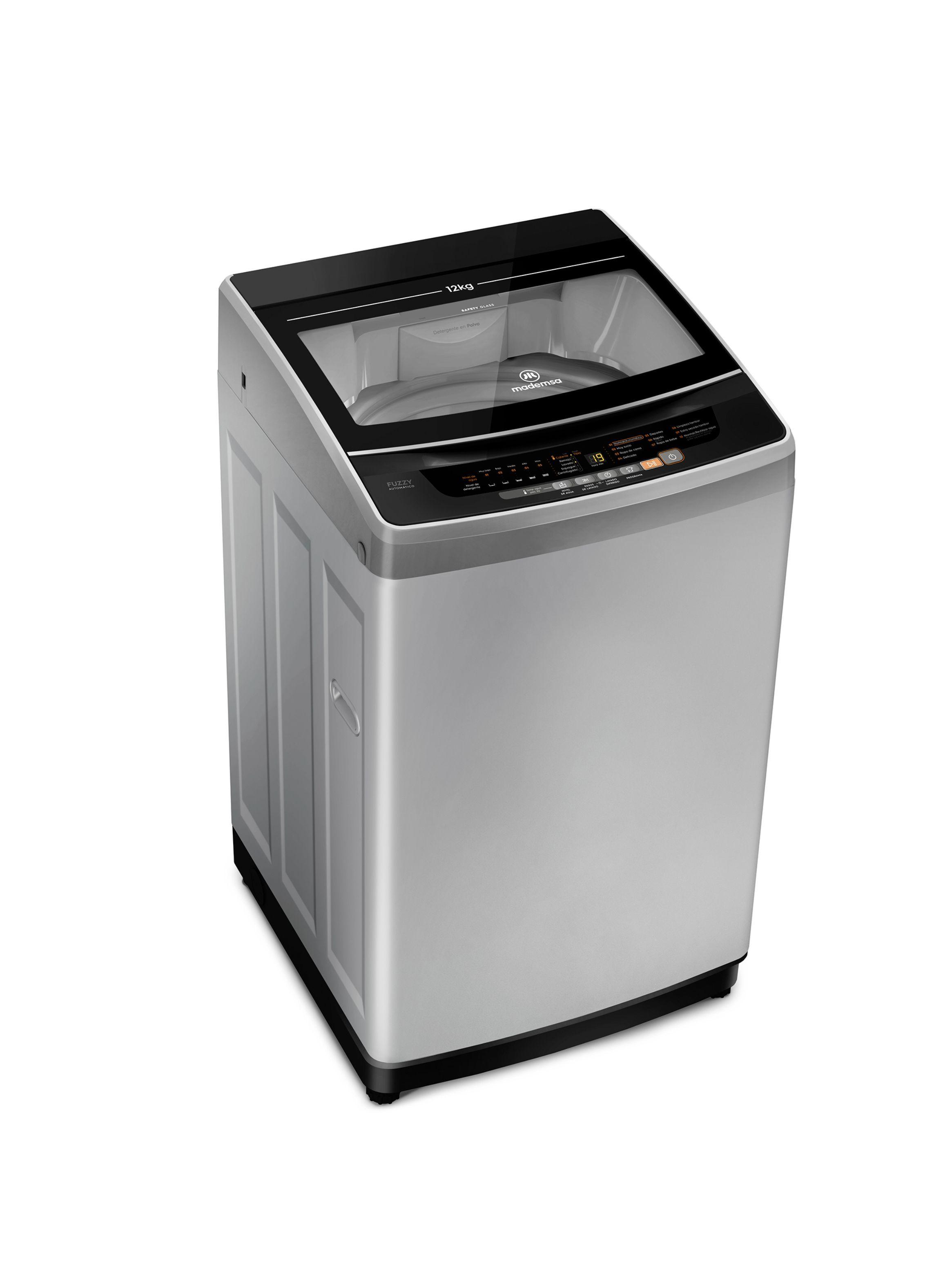 Lavadora Automática 12Kg Fuzzy Automático 12 SZG Gris-3
